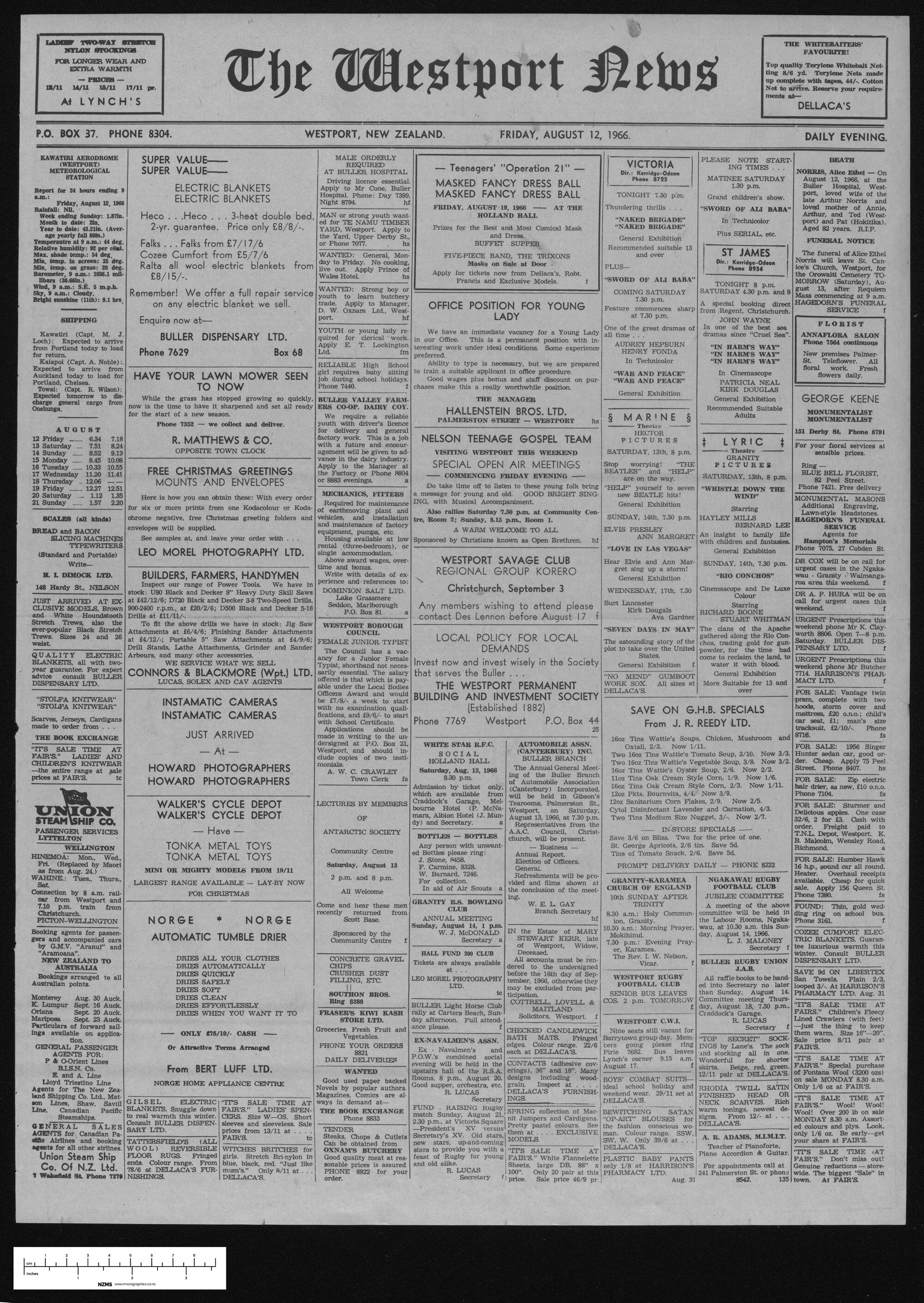 1966-08-12 Westport News