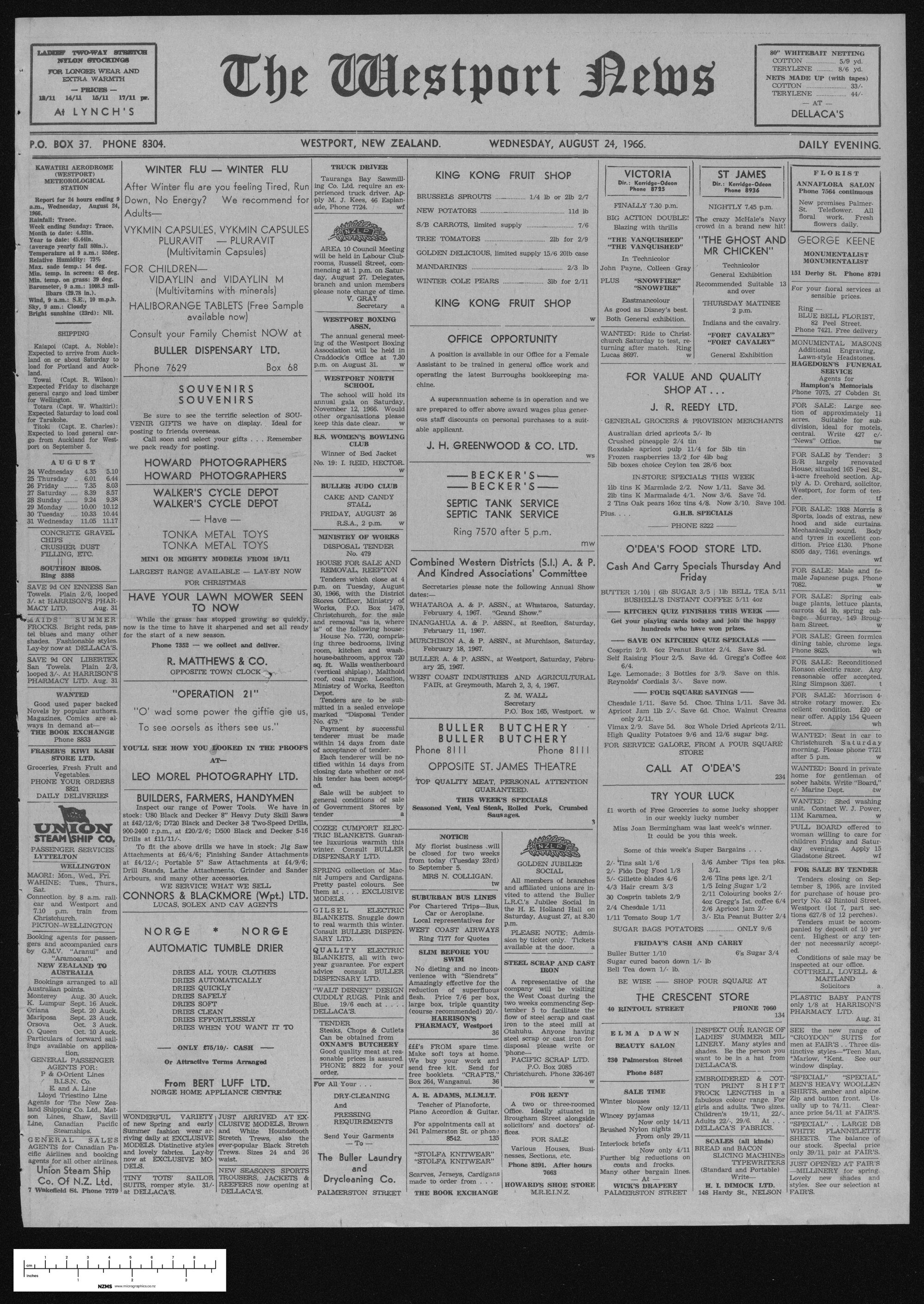 1966-08-24 Westport News