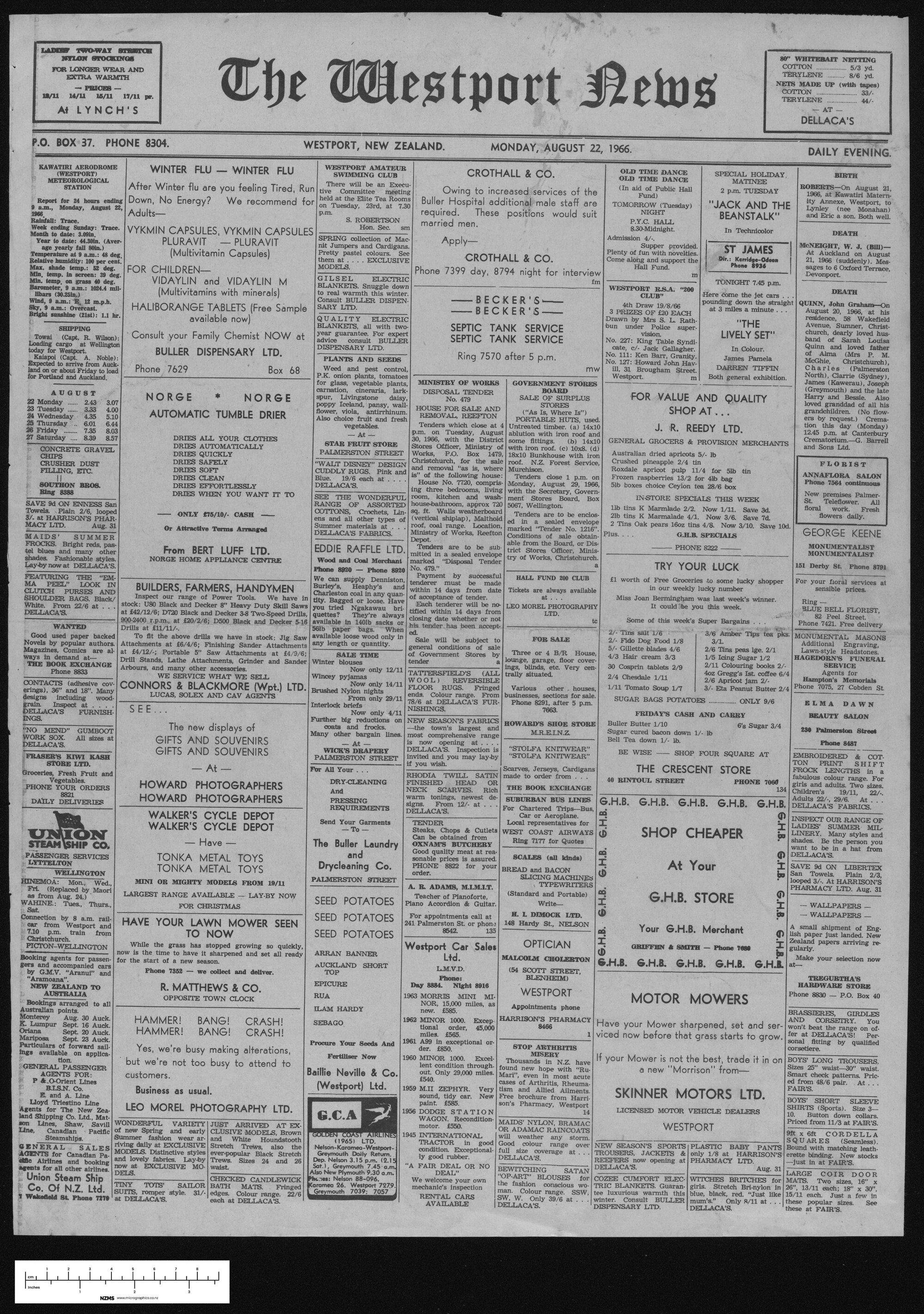 1966-08-22 Westport News