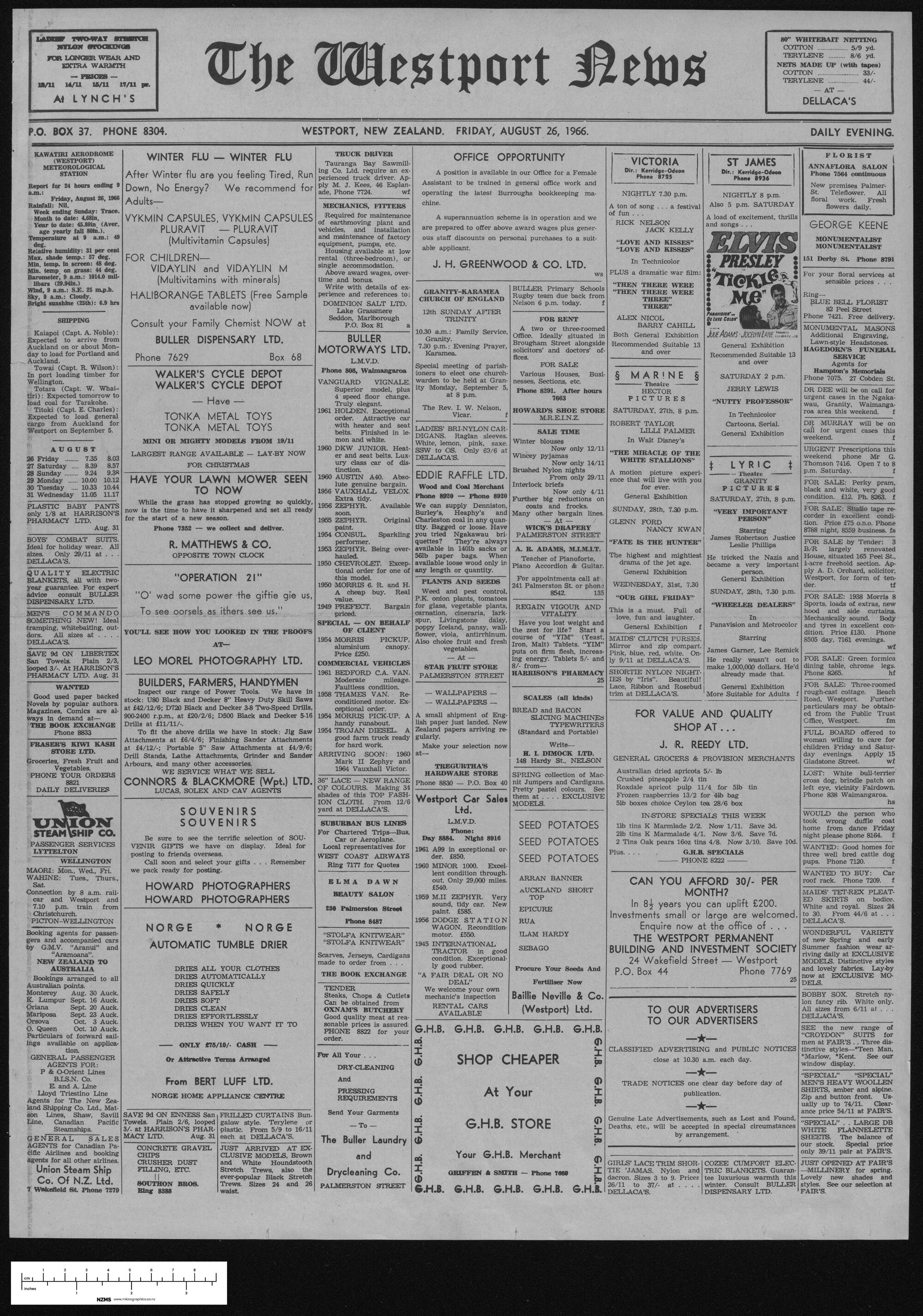 1966-08-26 Westport News