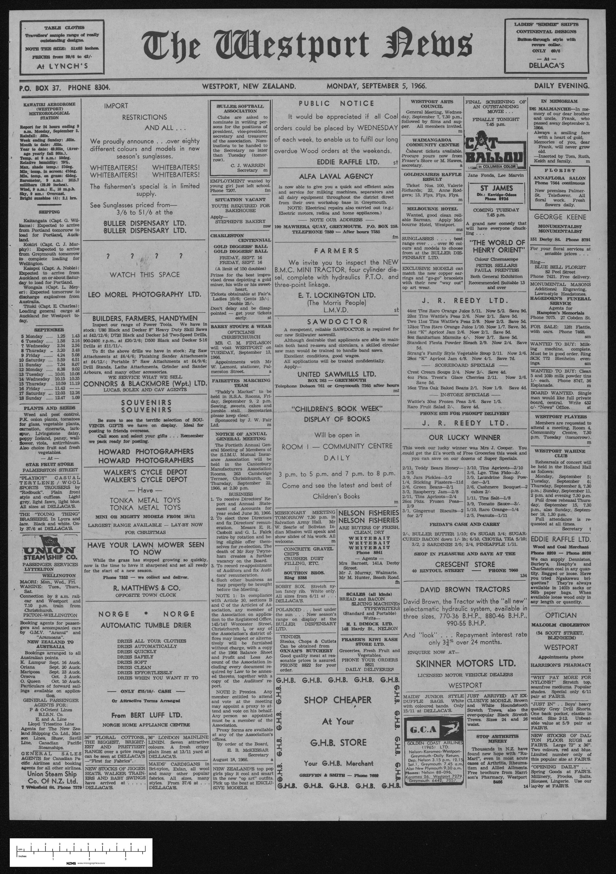 1966-09-05 Westport News