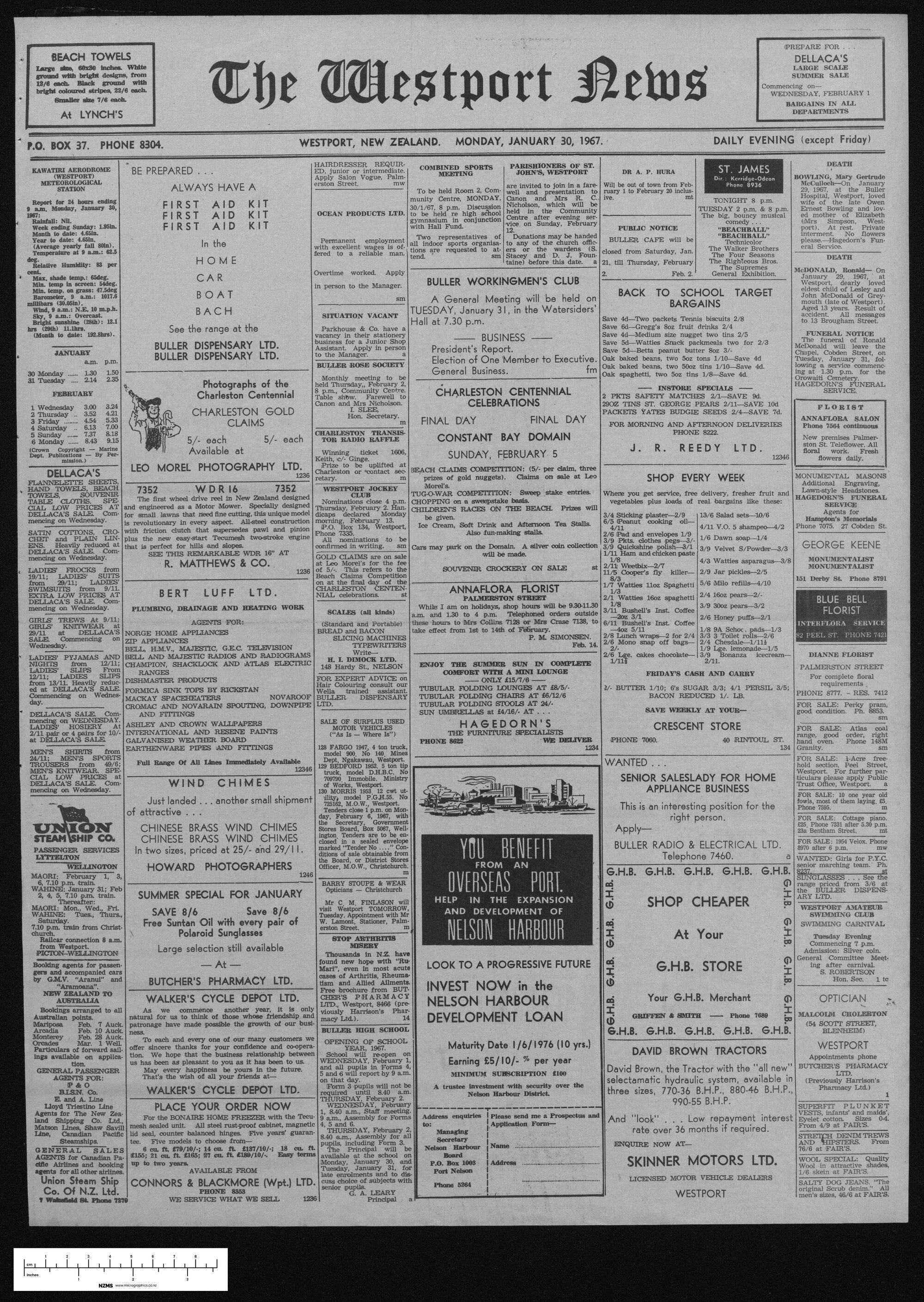 1967-01-30 Westport News