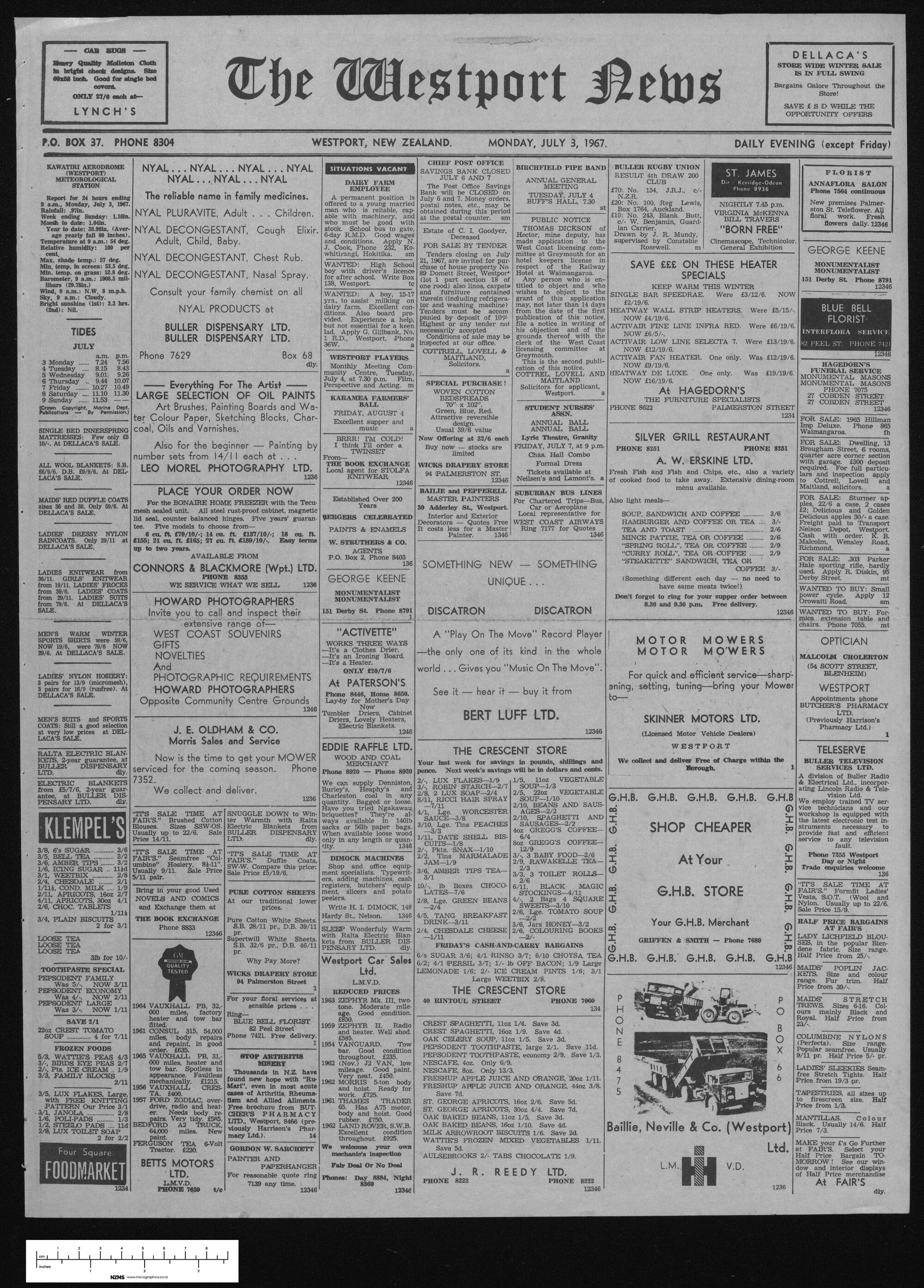 1967-07-03 Westport News