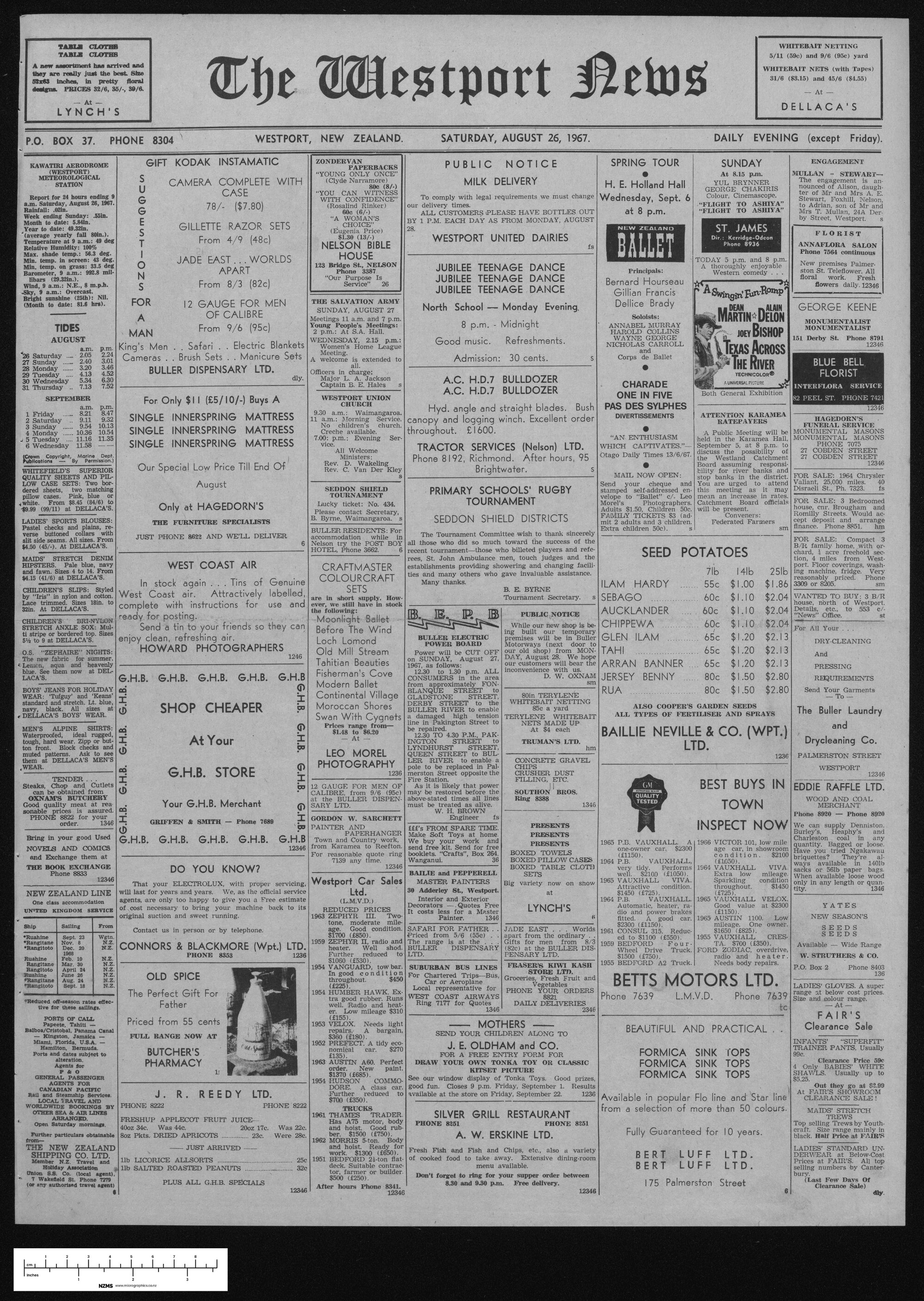1967-08-26 Westport News