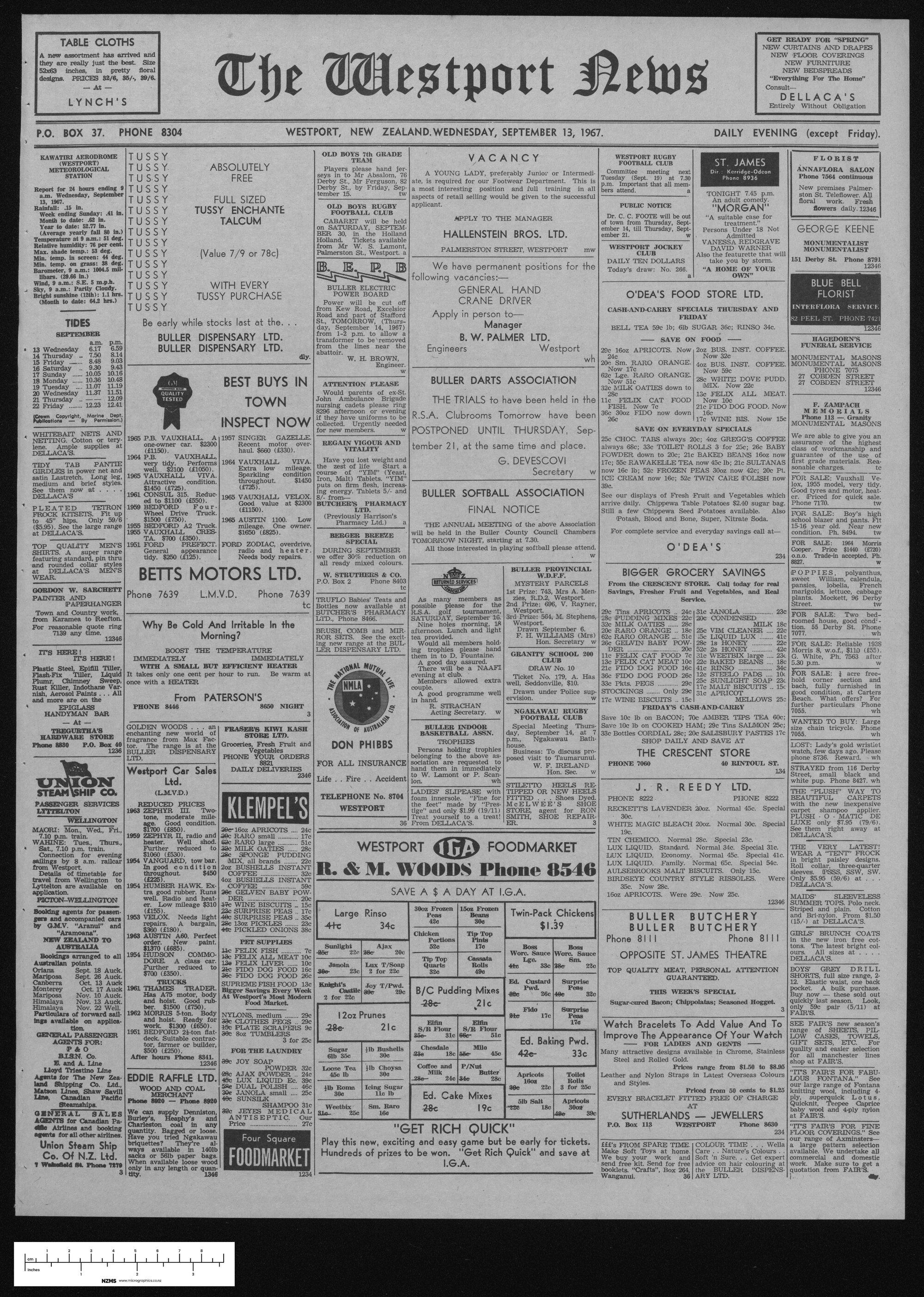 1967-09-13 Westport News
