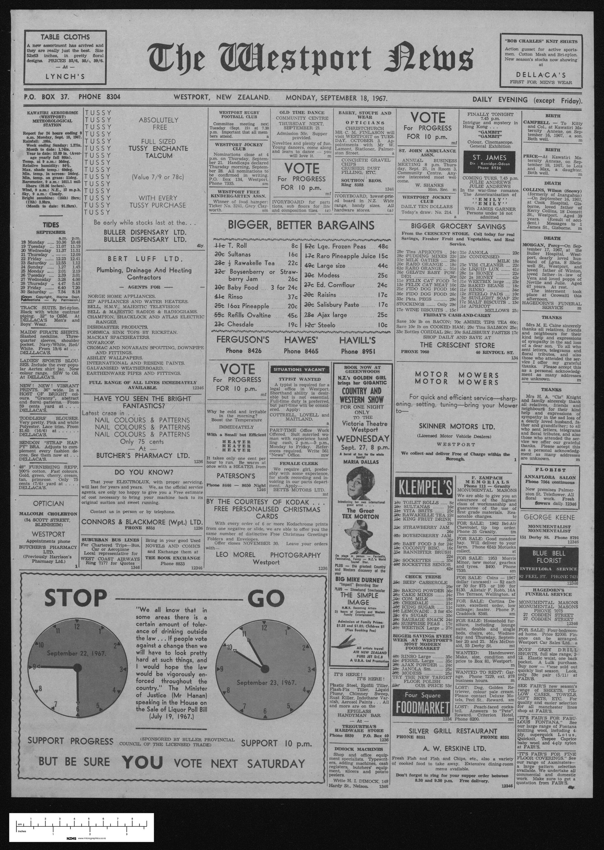 1967-09-18 Westport News