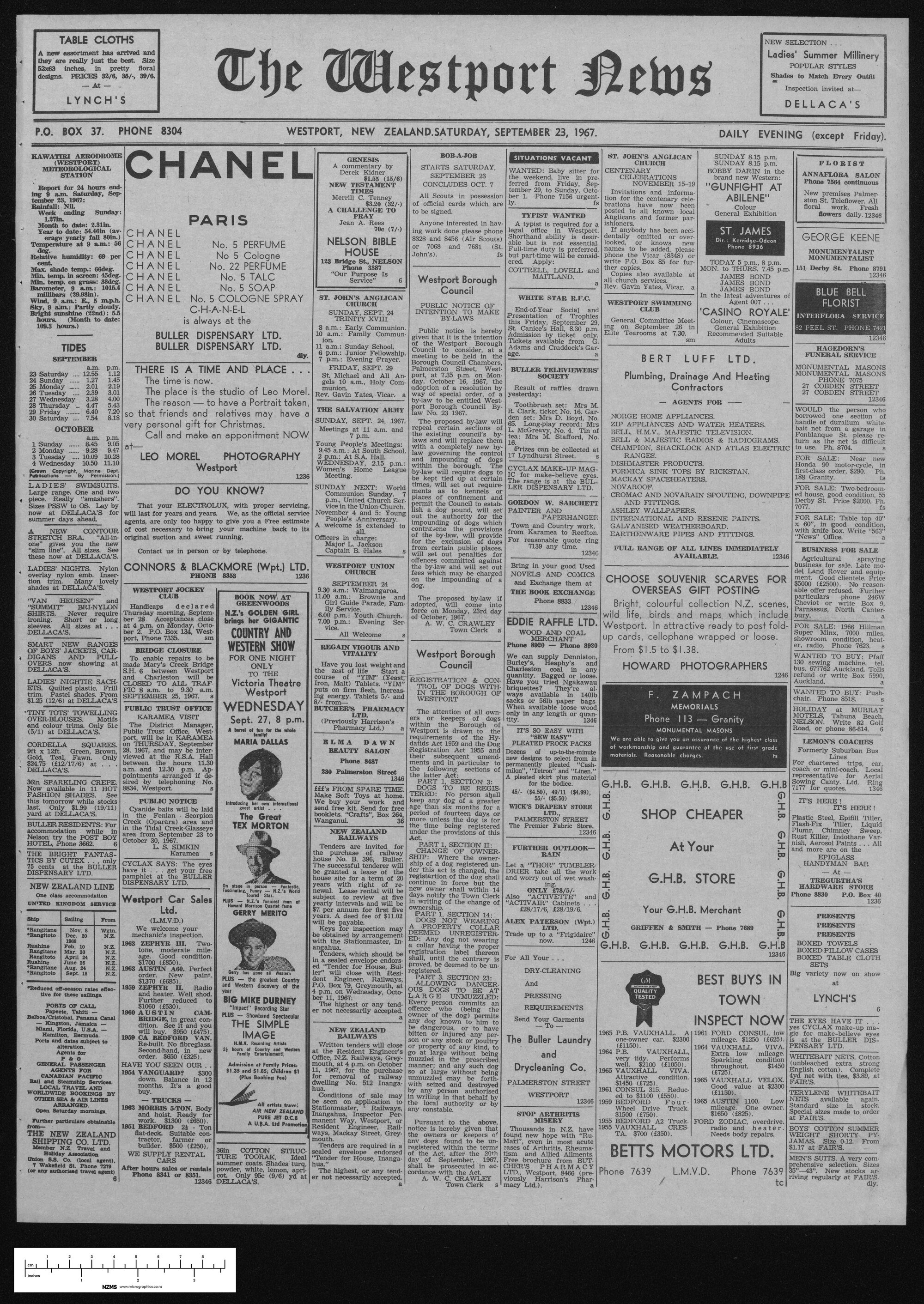 1967-09-23 Westport News