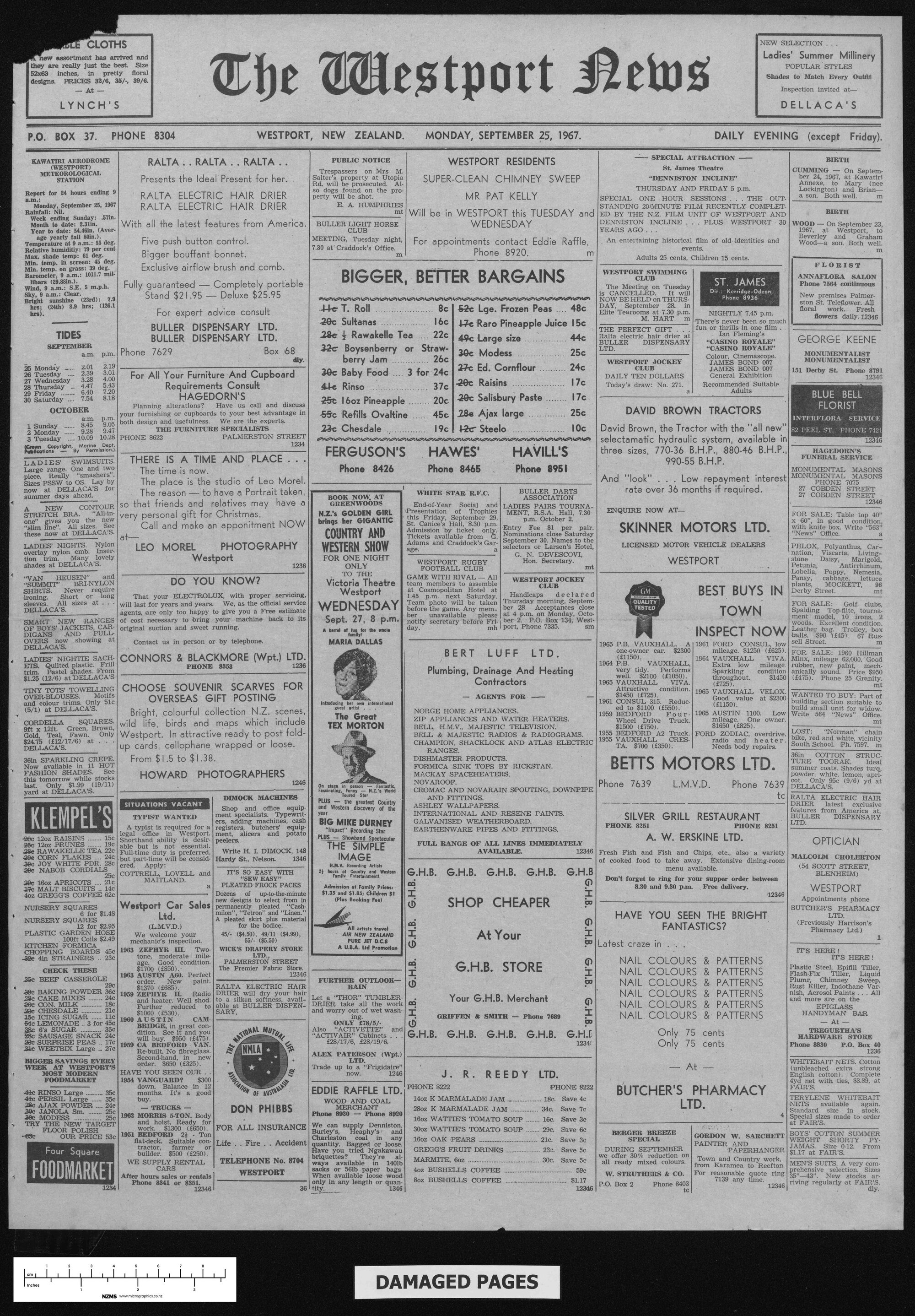 1967-09-25 Westport News