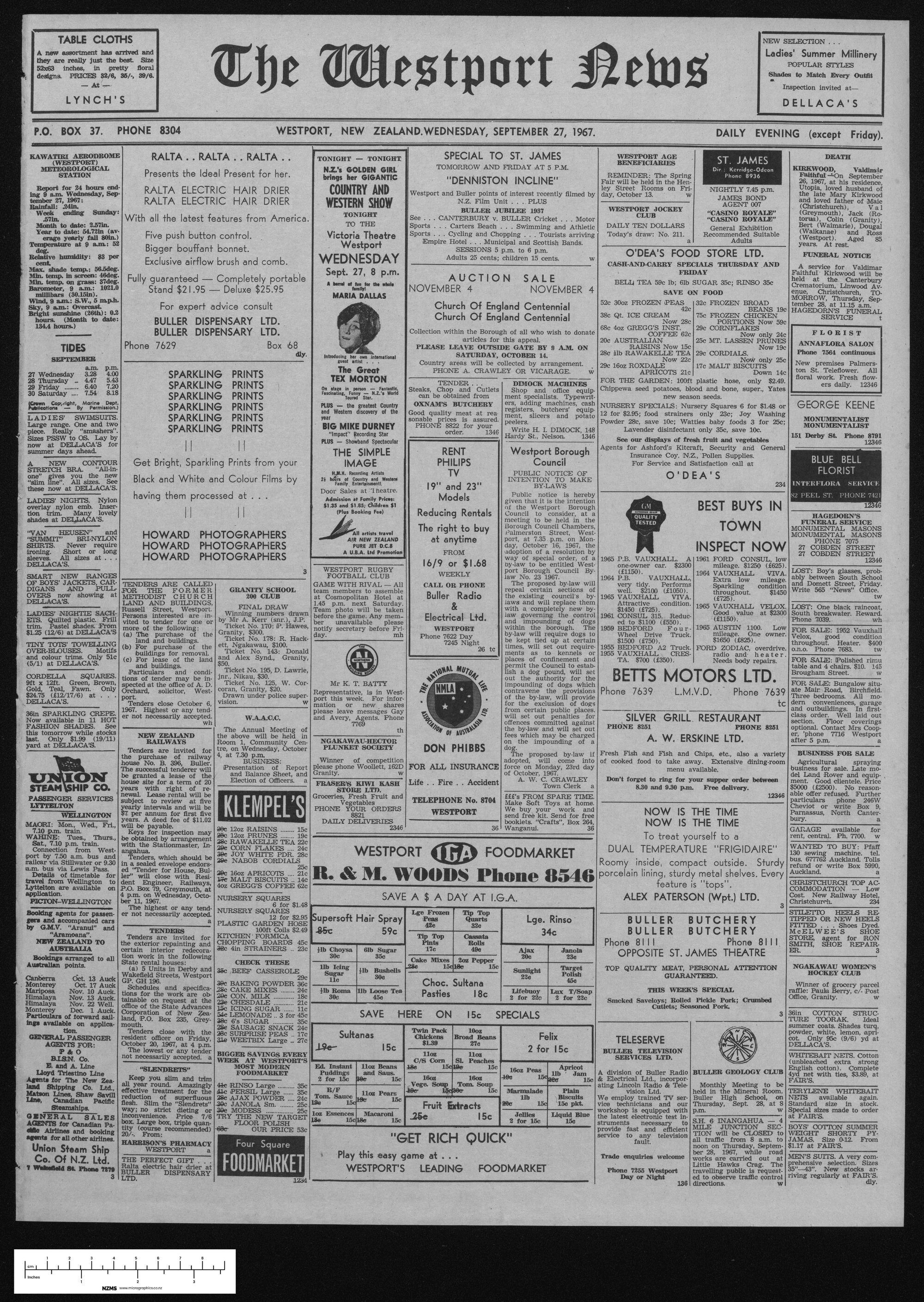 1967-09-27 Westport News