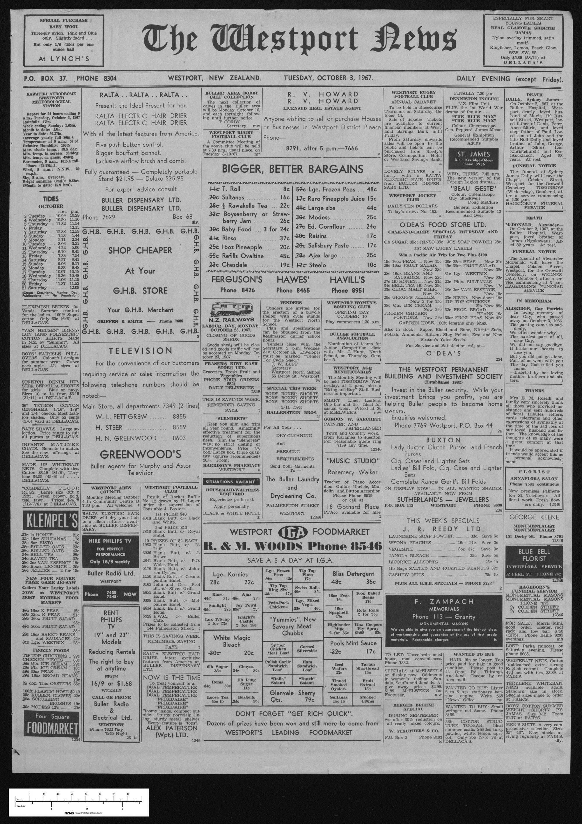 1967-10-03 Westport News