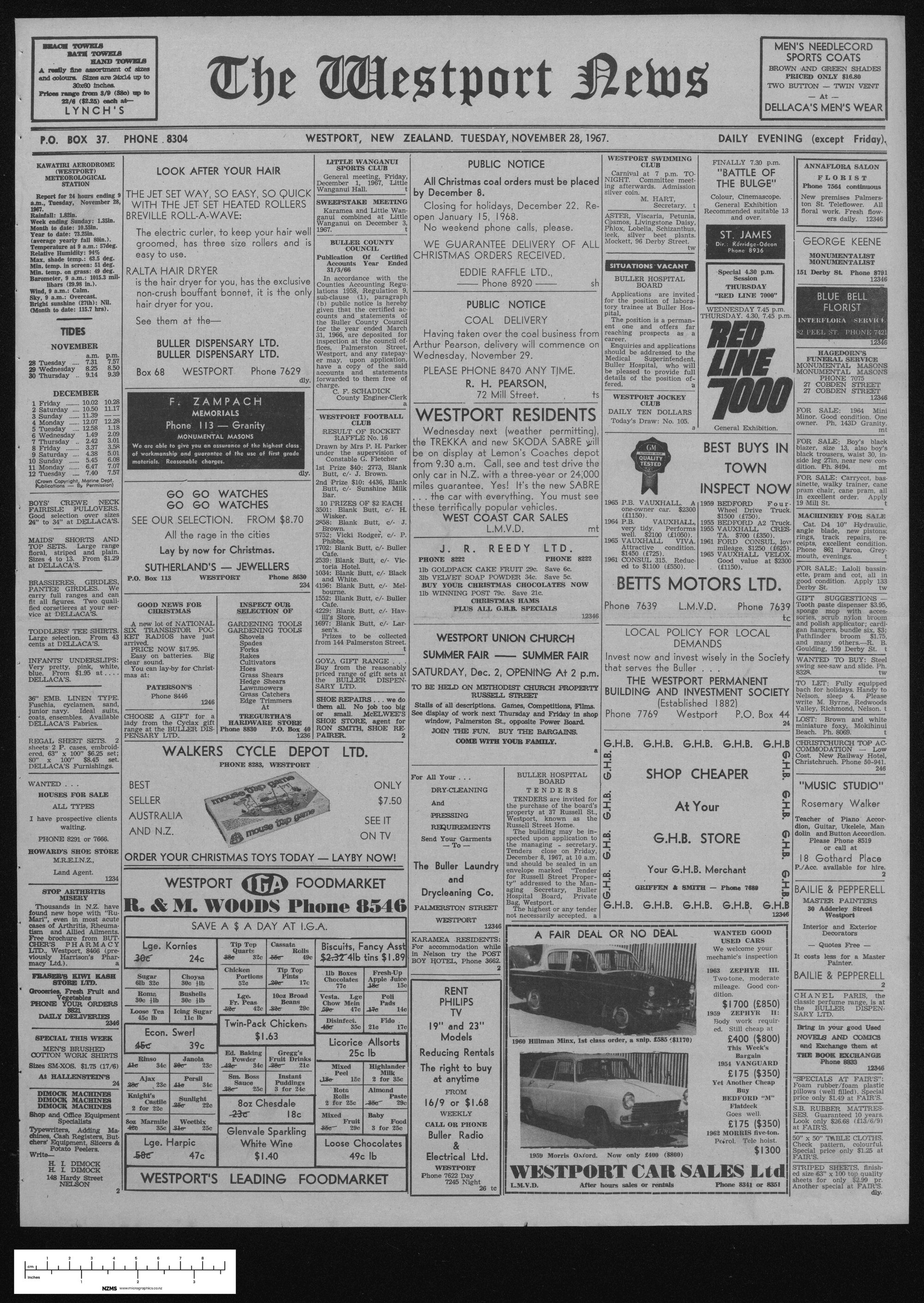 1967-11-28 Westport News