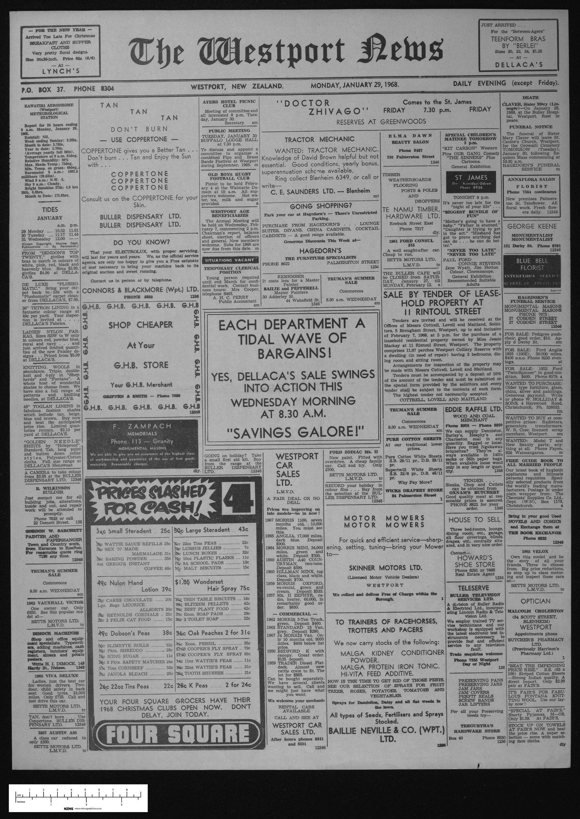 1968-01-29 Westport News