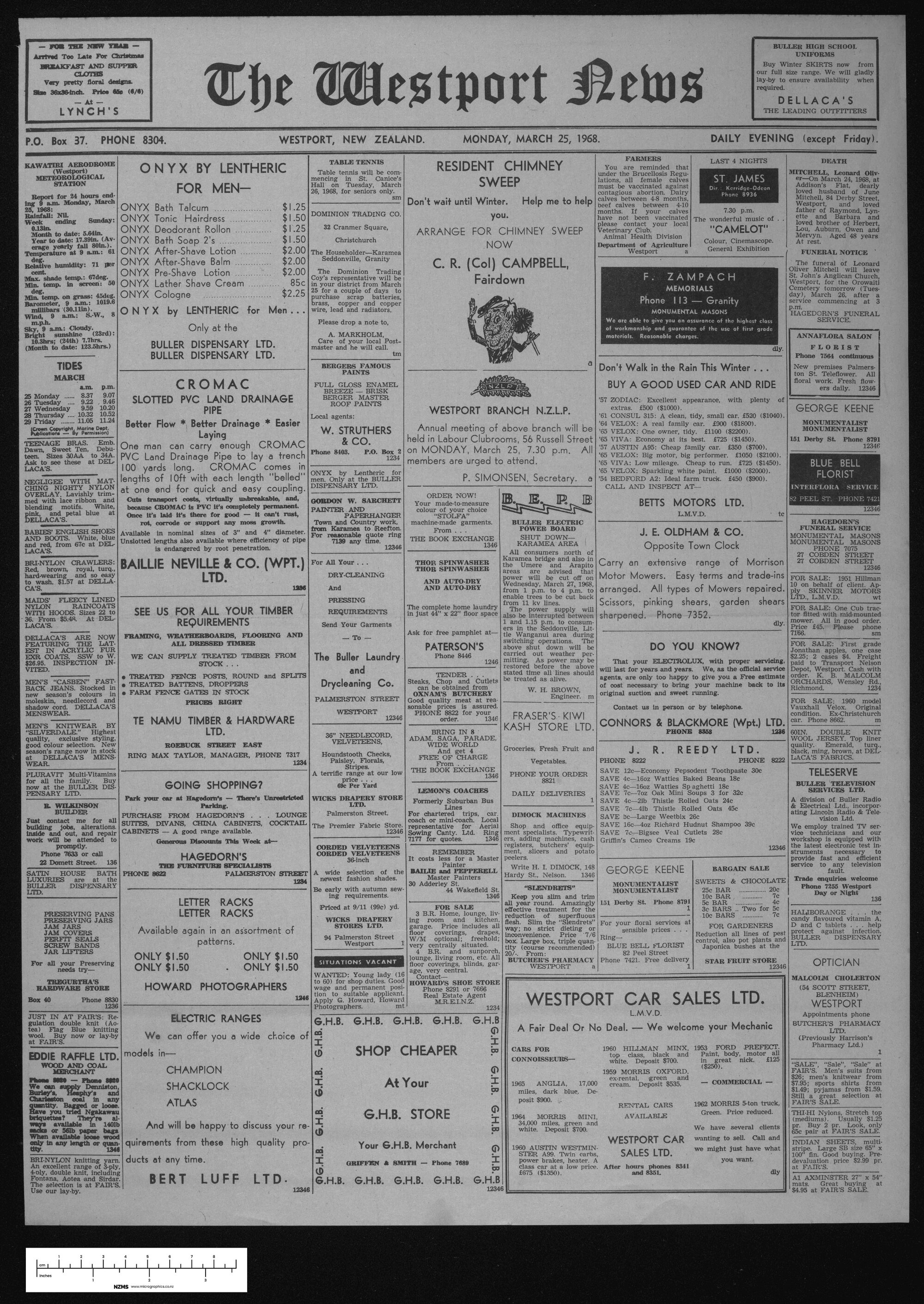 1968-03-25 Westport News