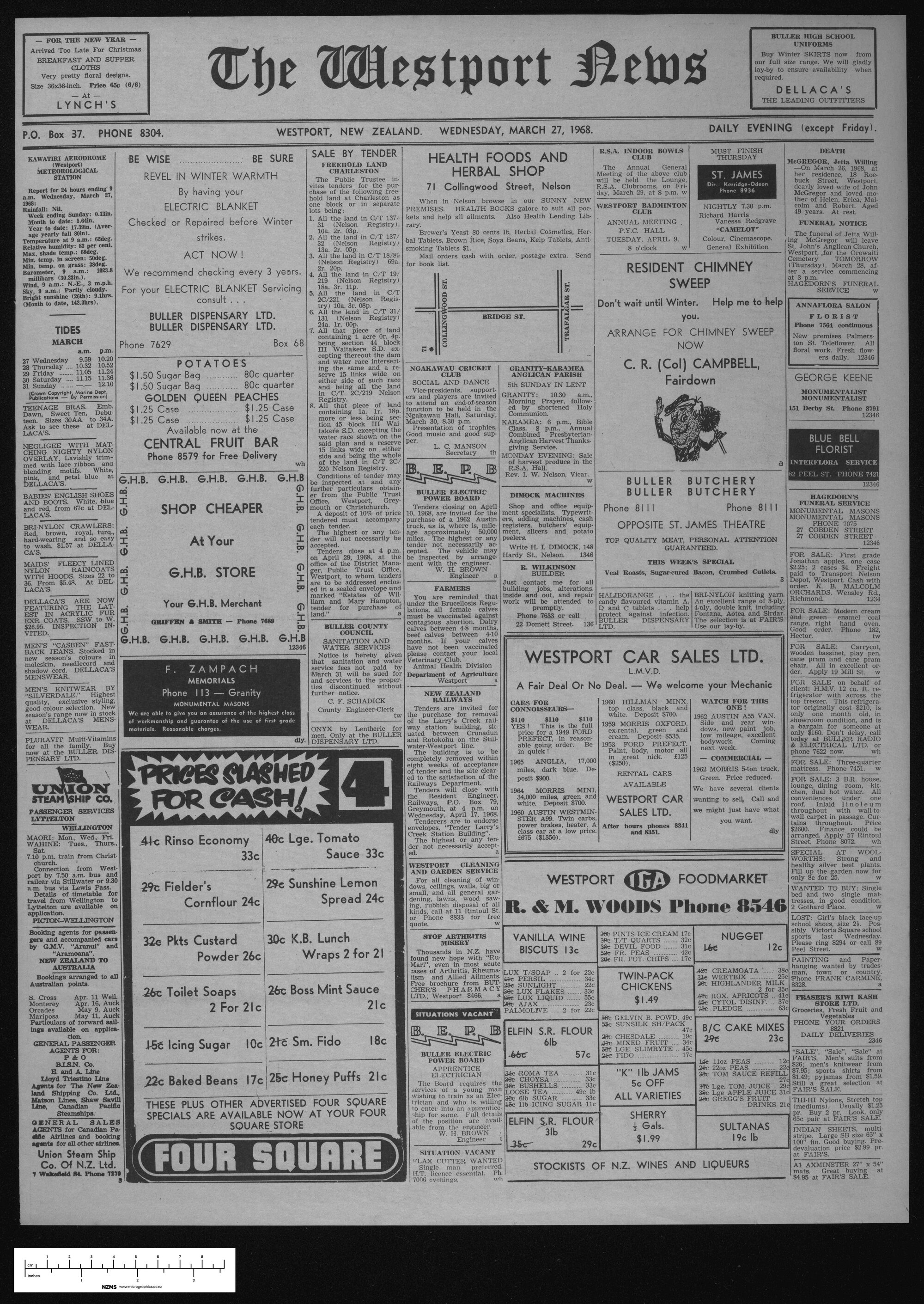 1968-03-27 Westport News
