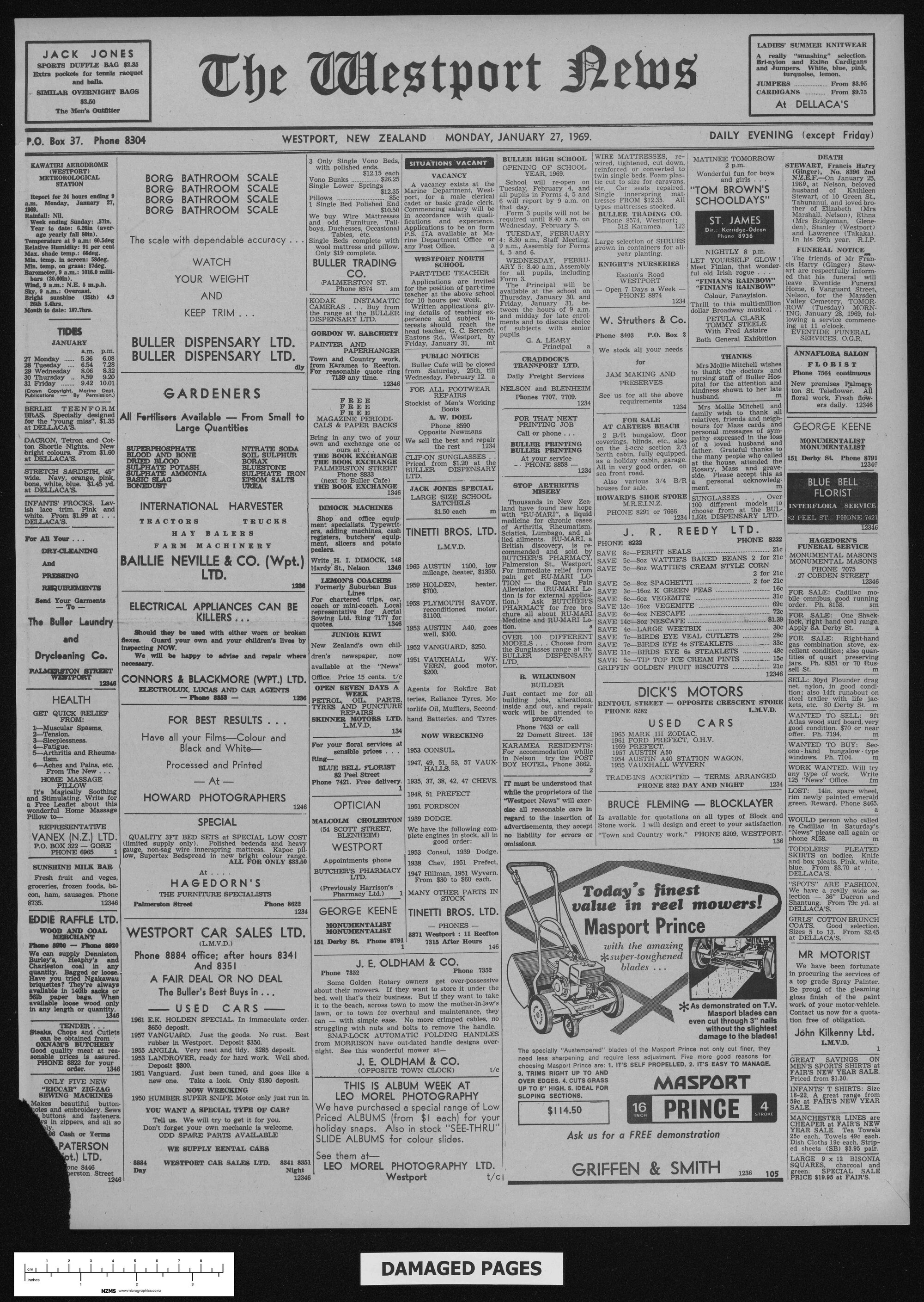 1969-01-27 Westport News