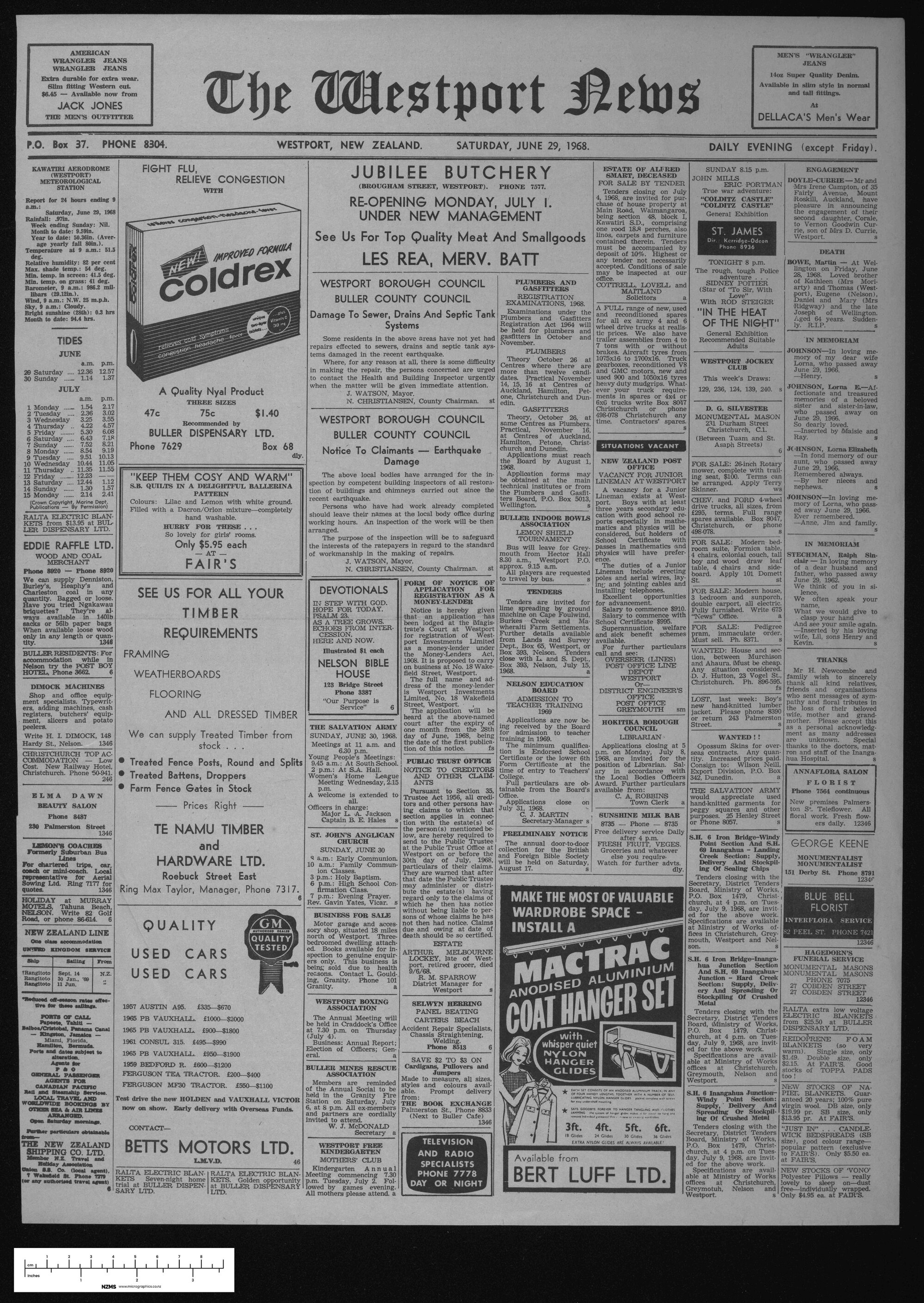 1968-06-29 Westport News