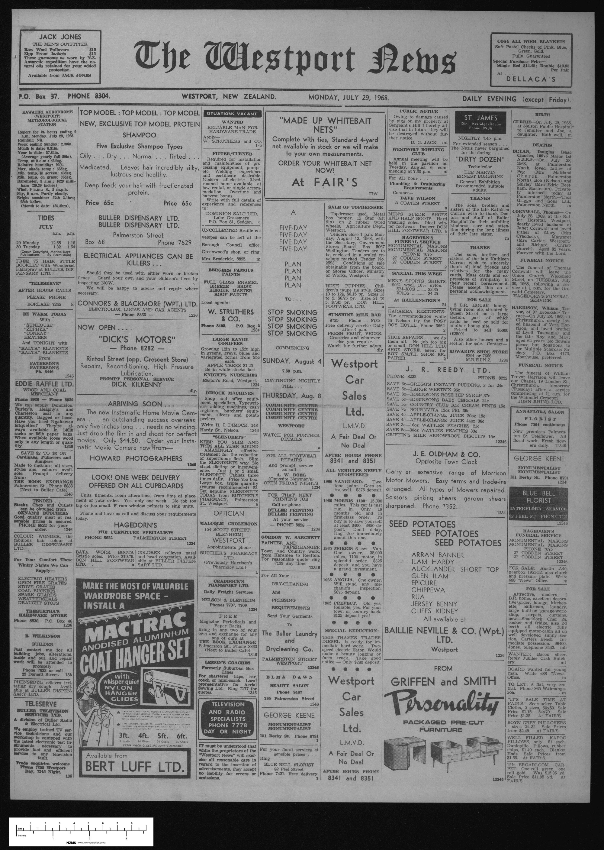 1968-07-29 Westport News