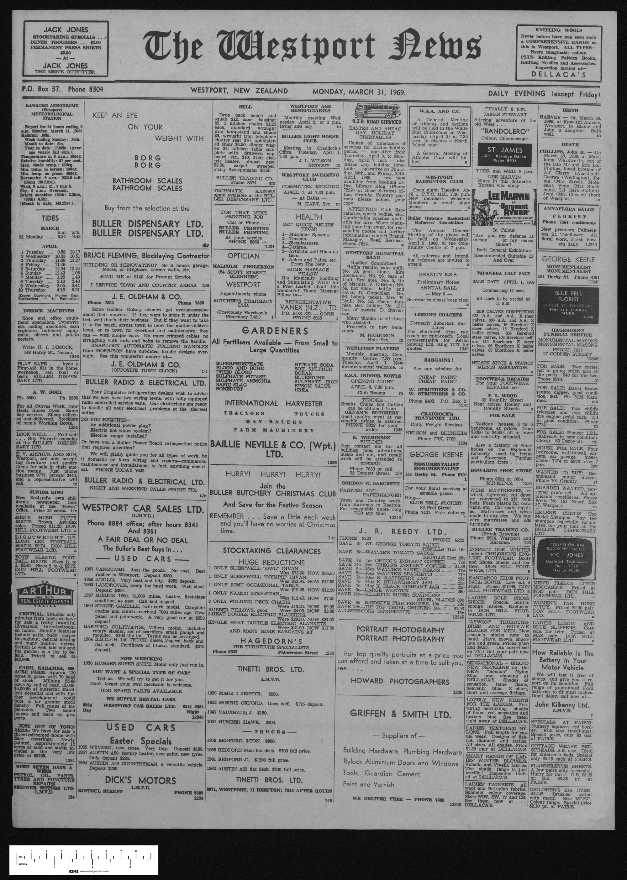1969-03-31 Westport News