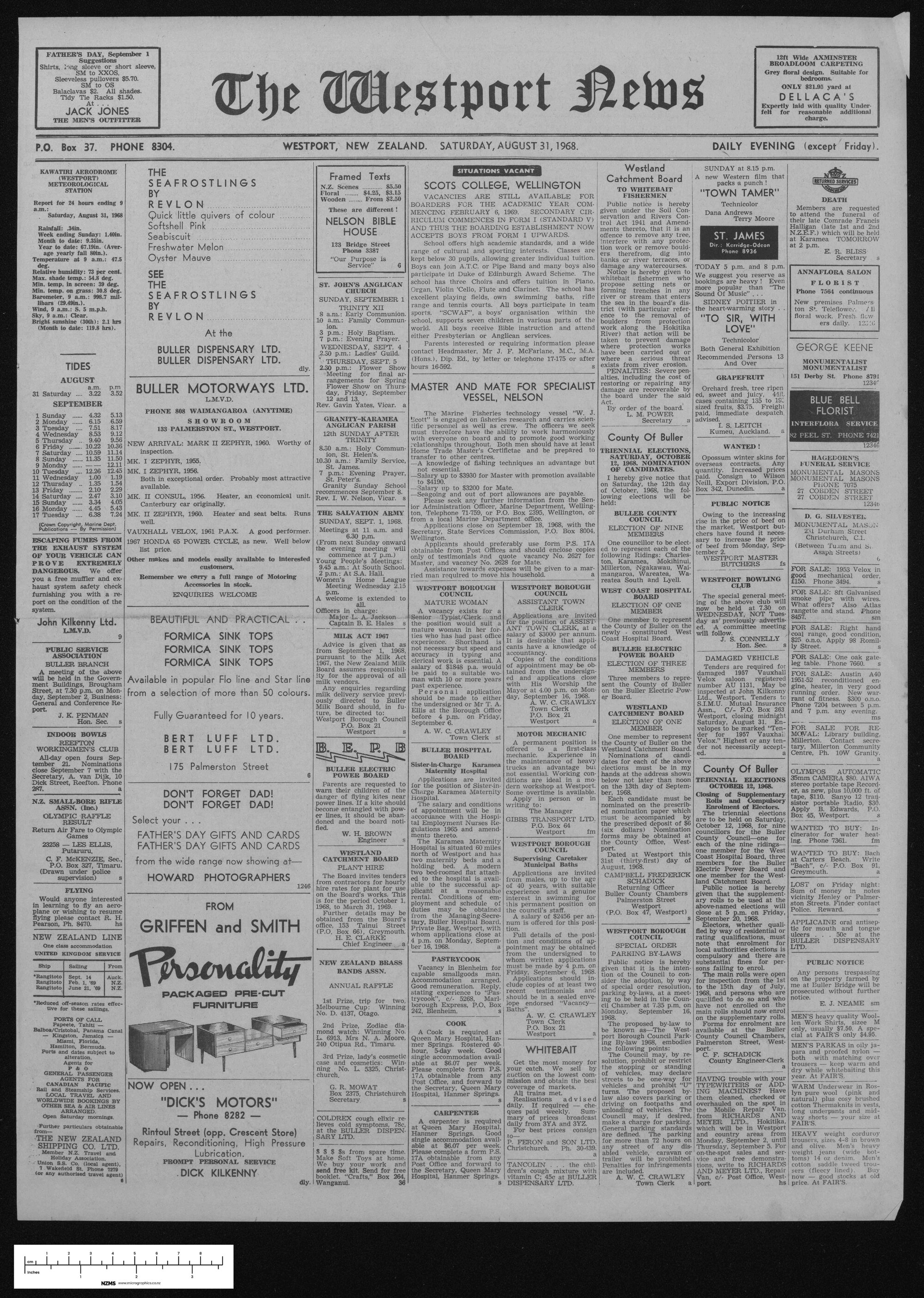1968-08-31 Westport News