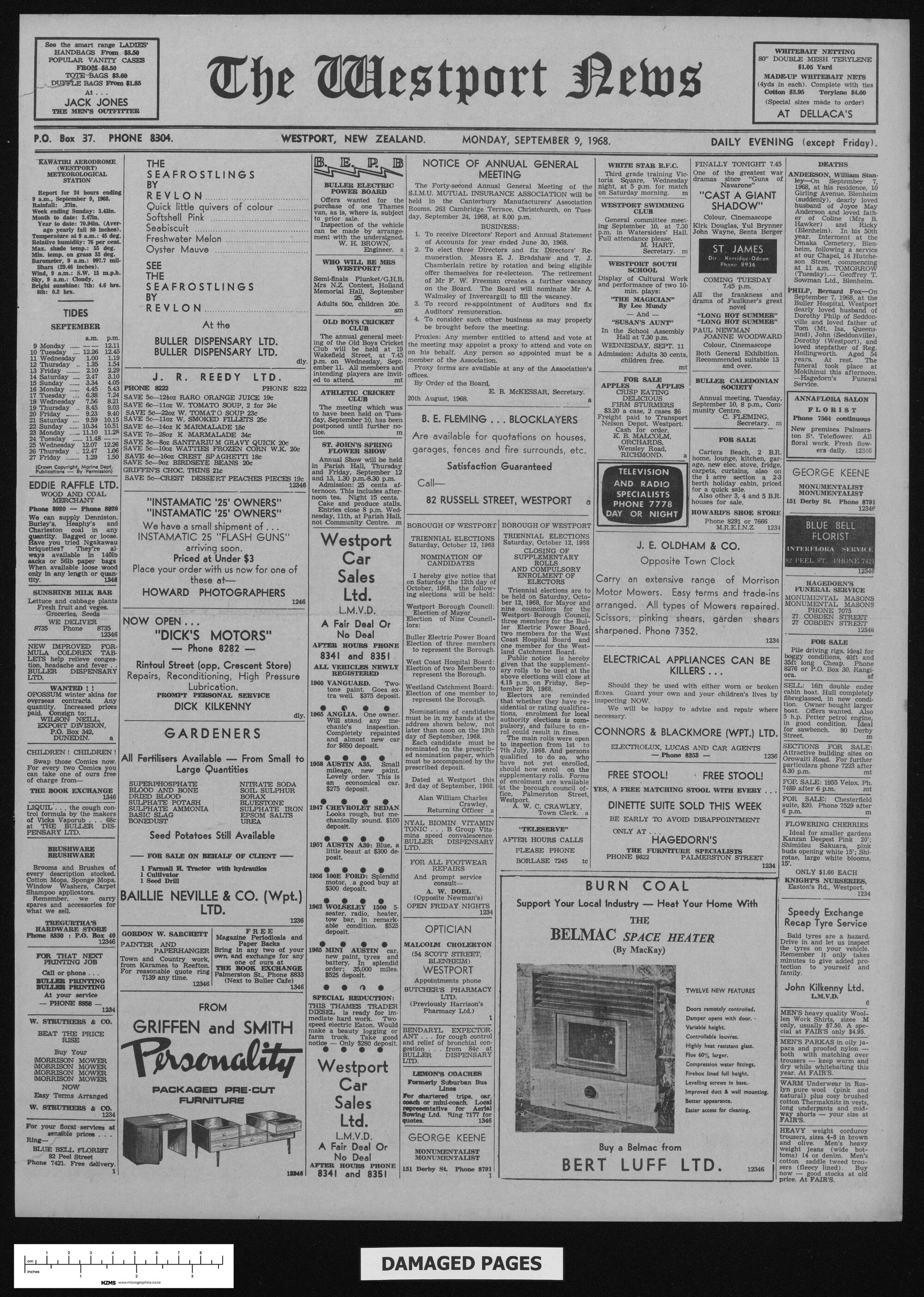 1968-09-09 Westport News