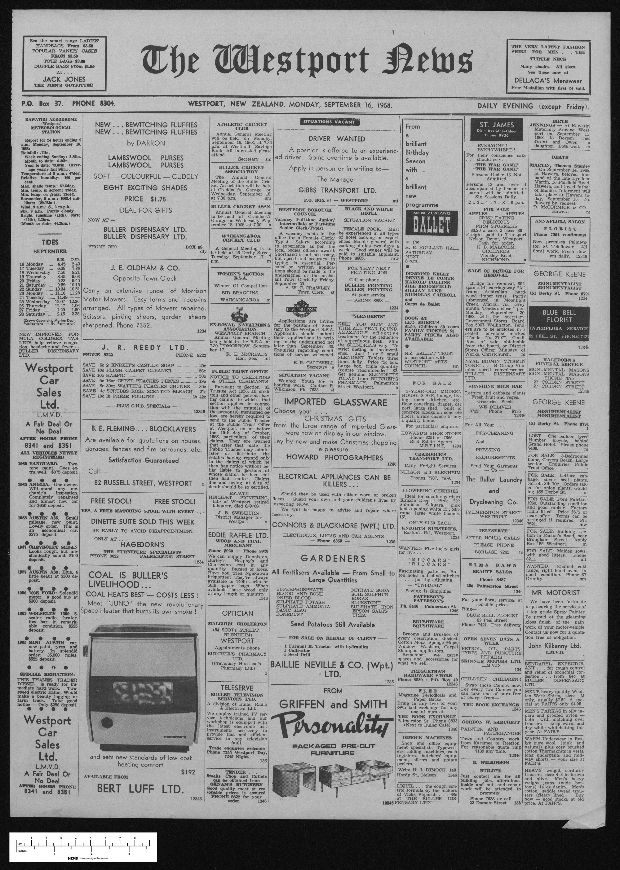 1968-09-16 Westport News