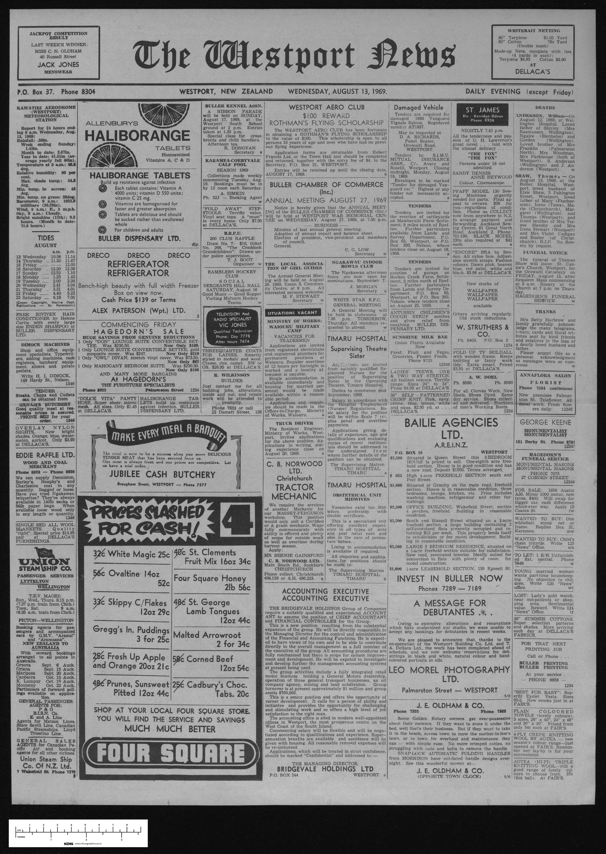 1969-08-13 Westport News