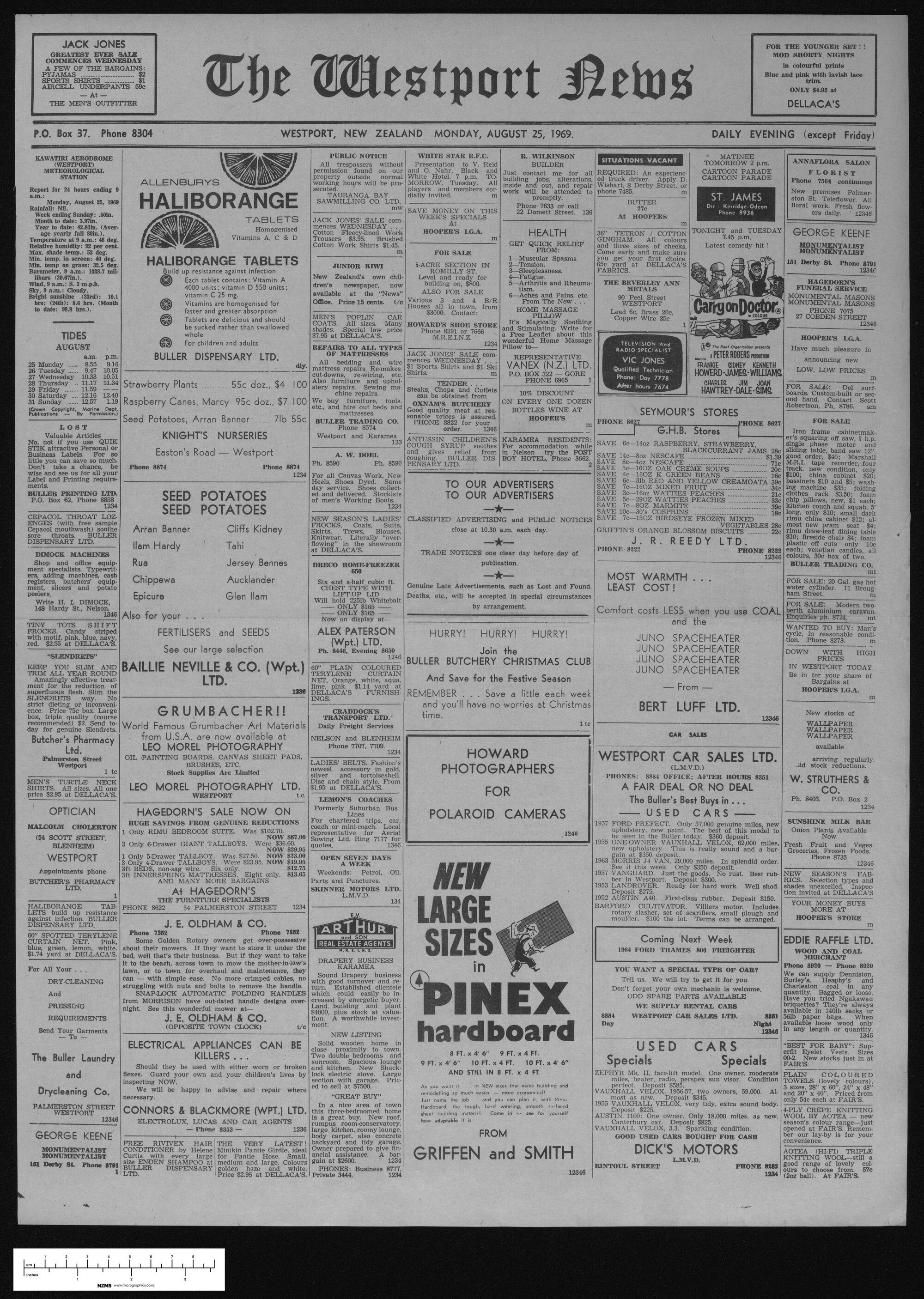 1969-08-25 Westport News