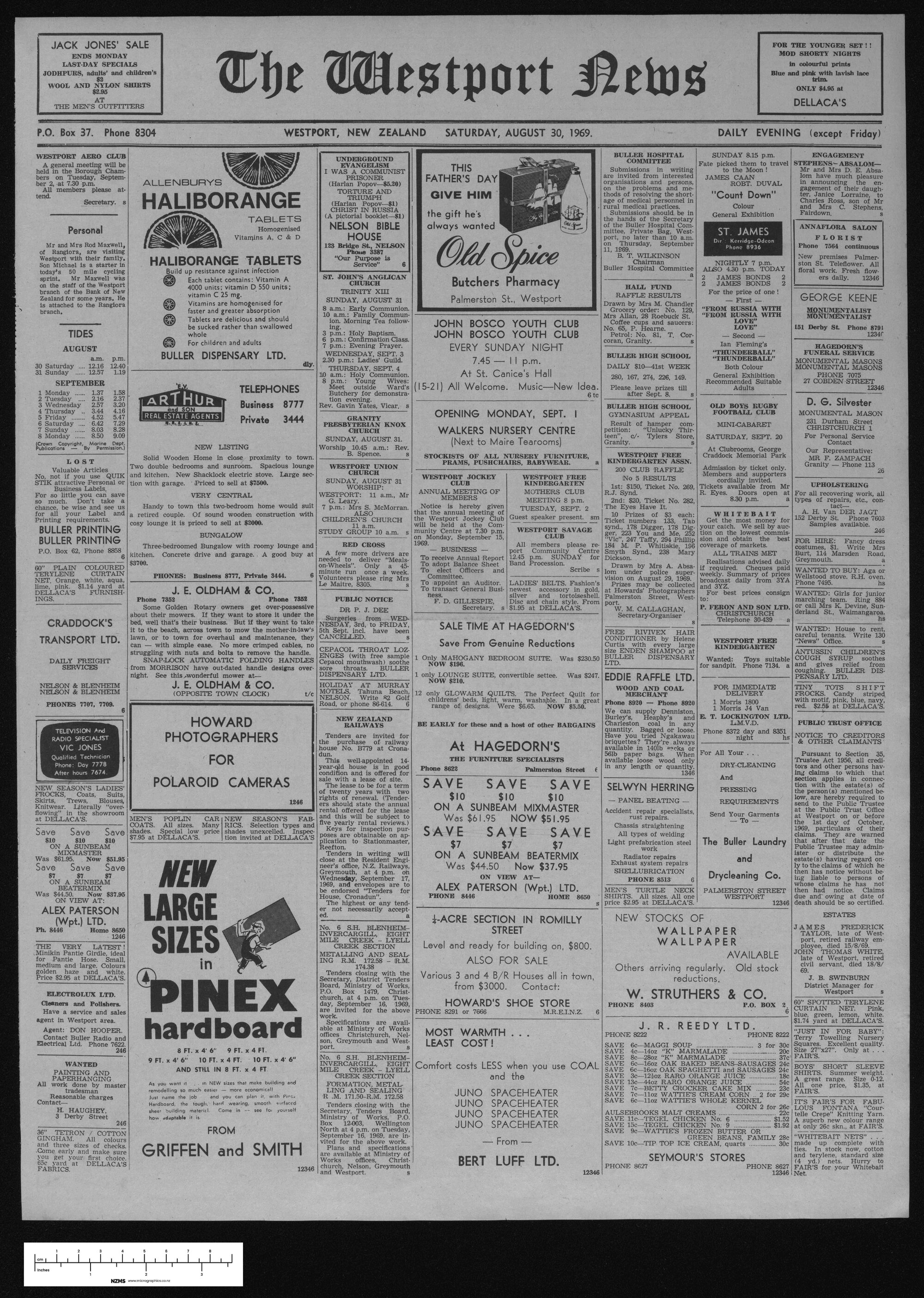 1969-08-30 Westport News