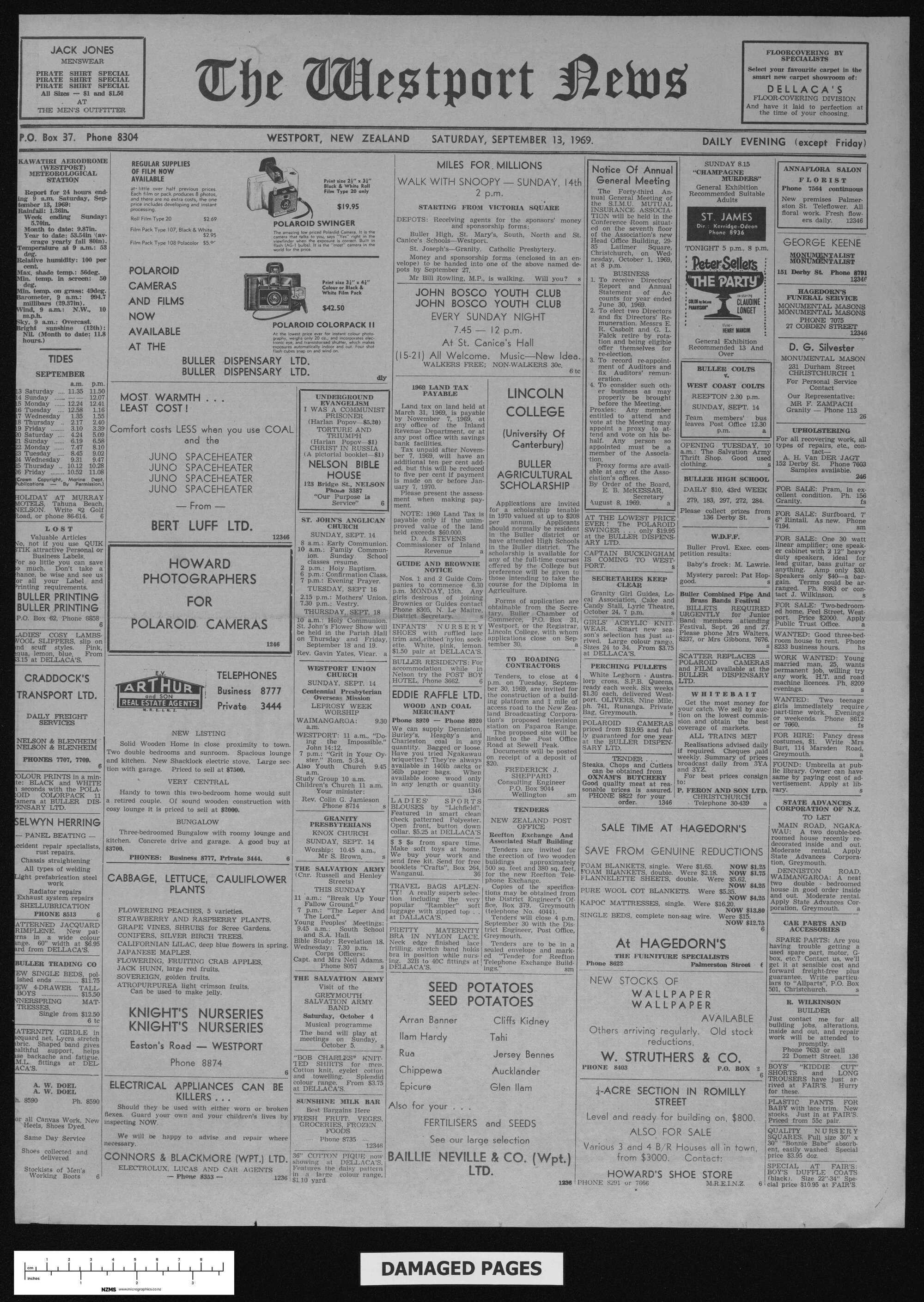 1969-09-13 Westport News