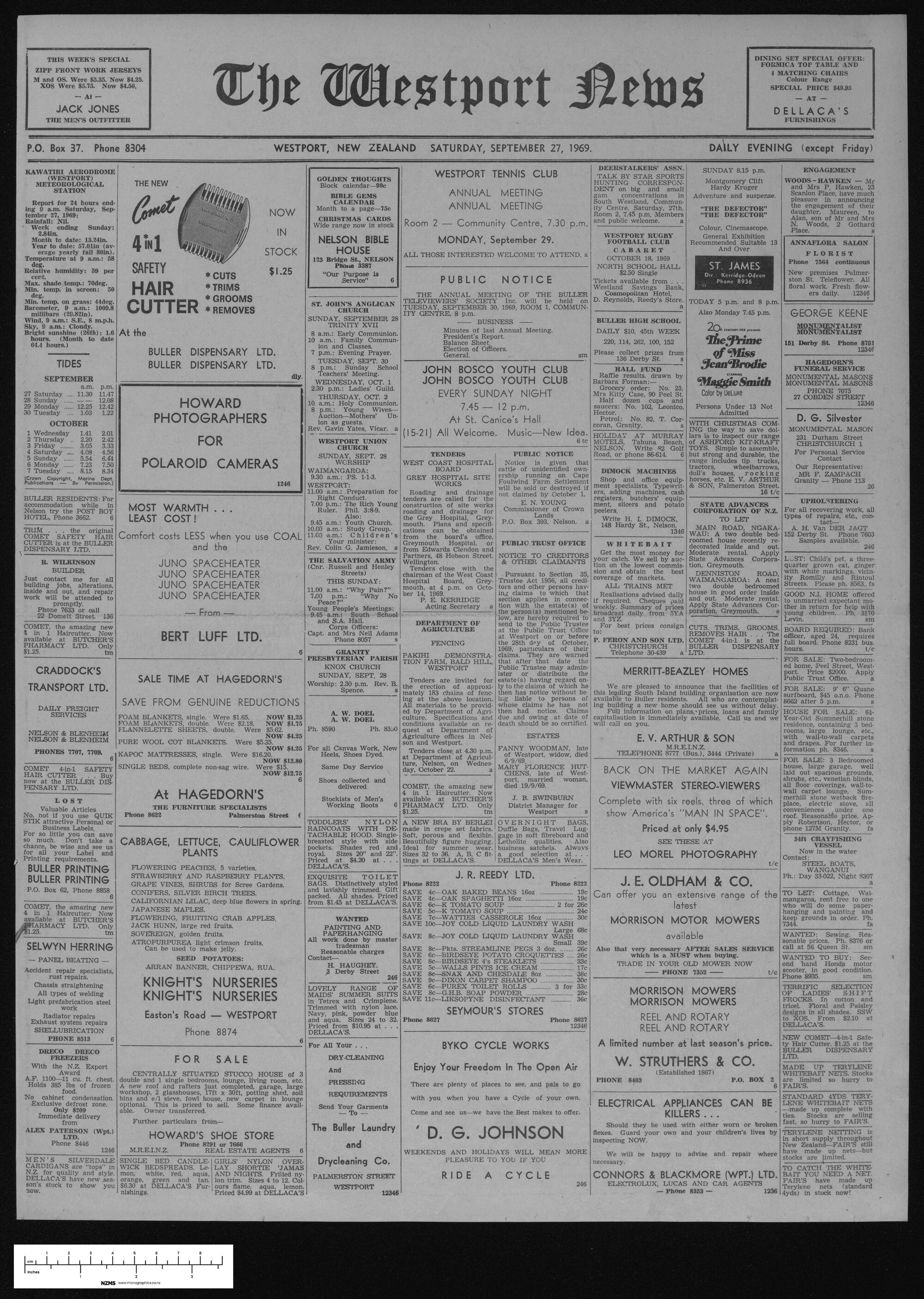 1969-09-27 Westport News