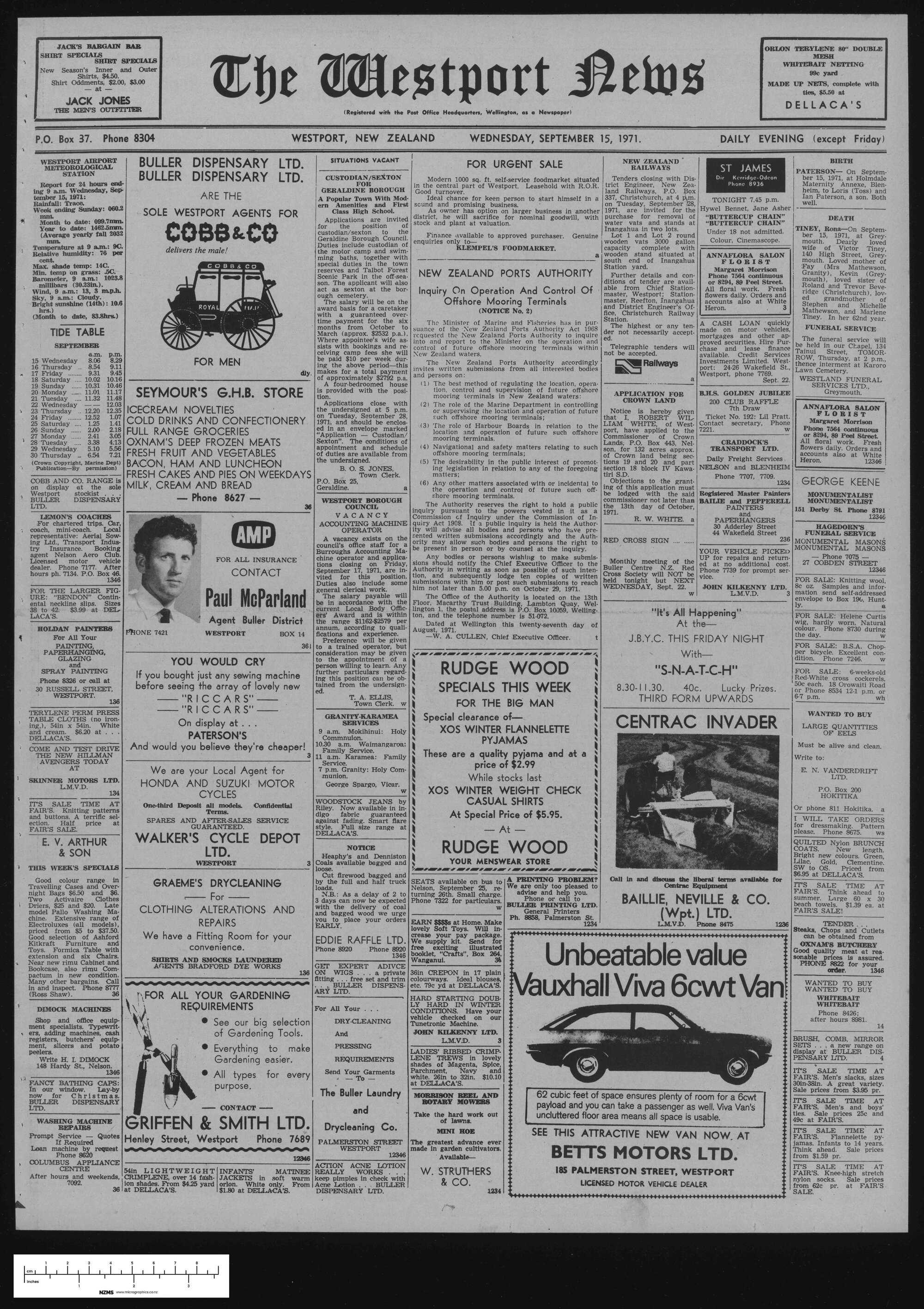 1971-09-15 Westport News