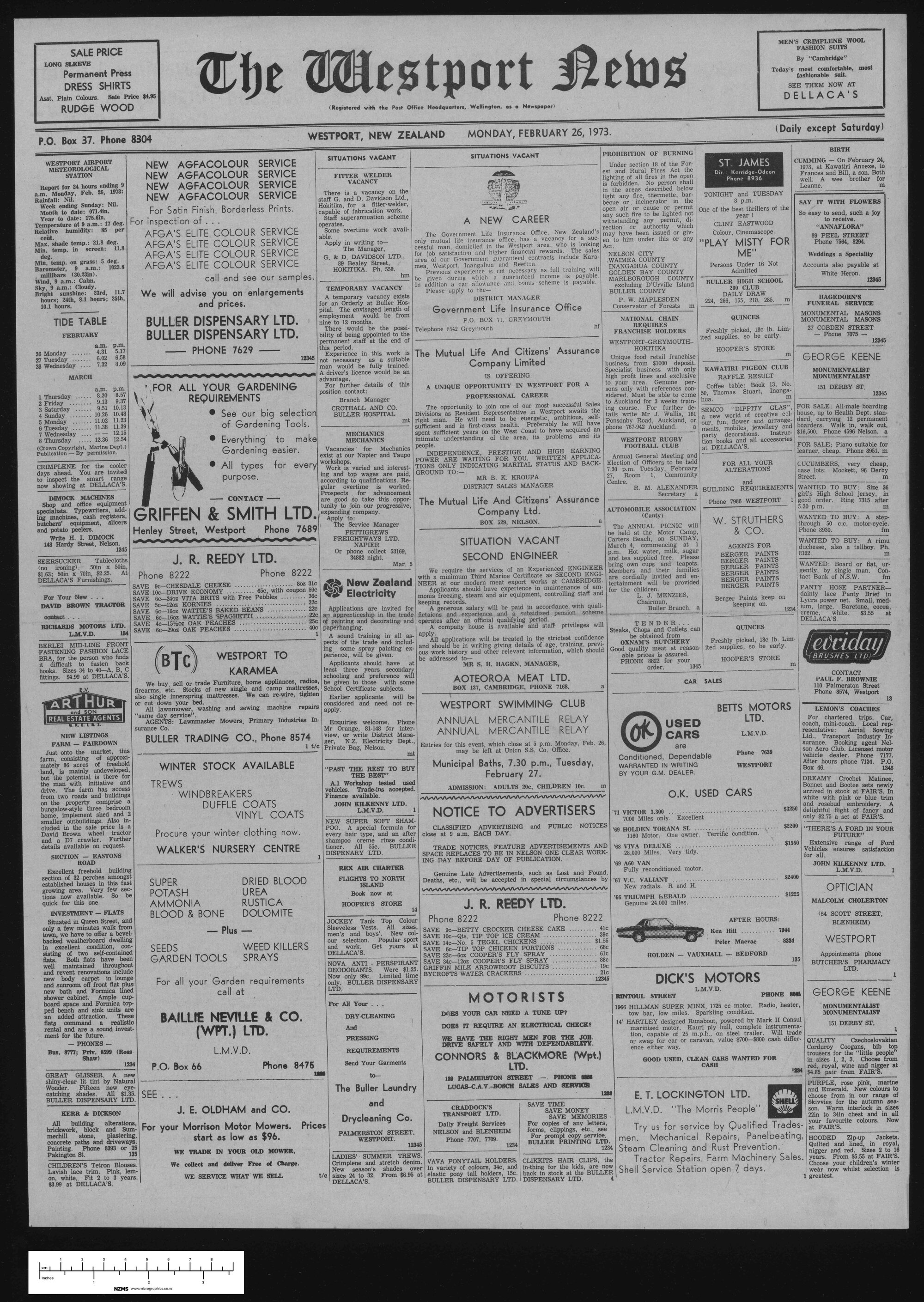 1973-02-26 Westport News