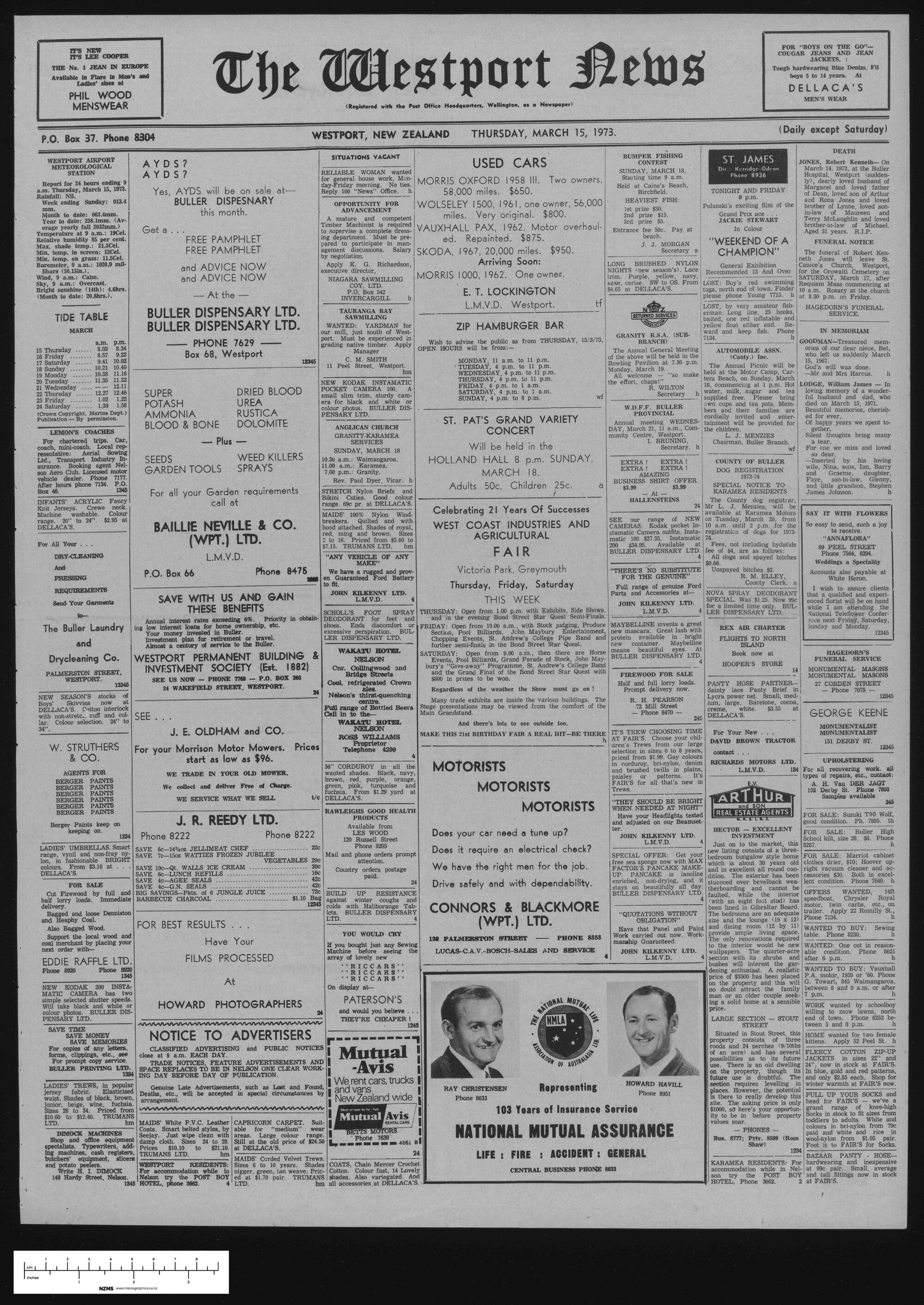 1973-03-15 Westport News