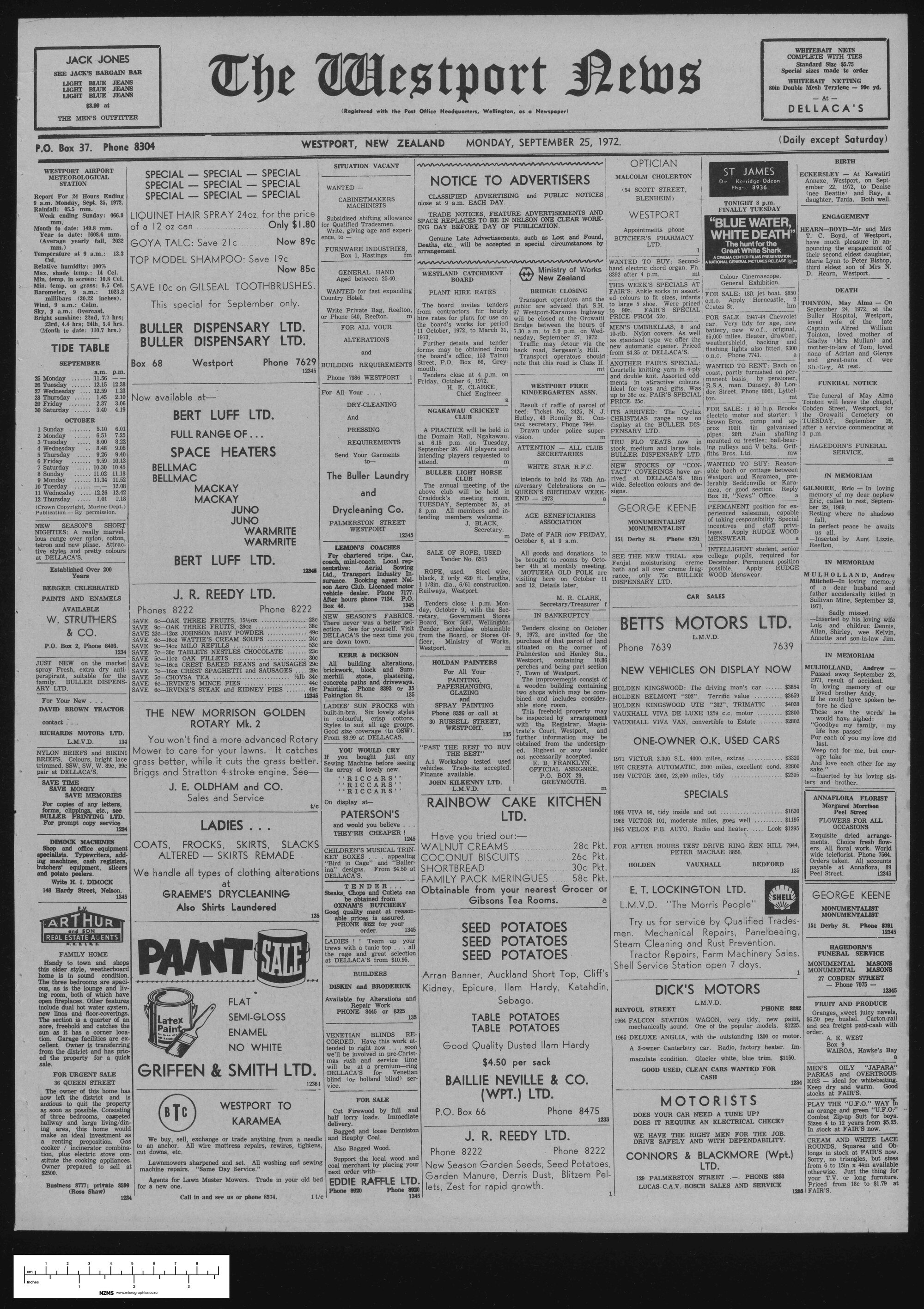 1972-09-25 Westport News
