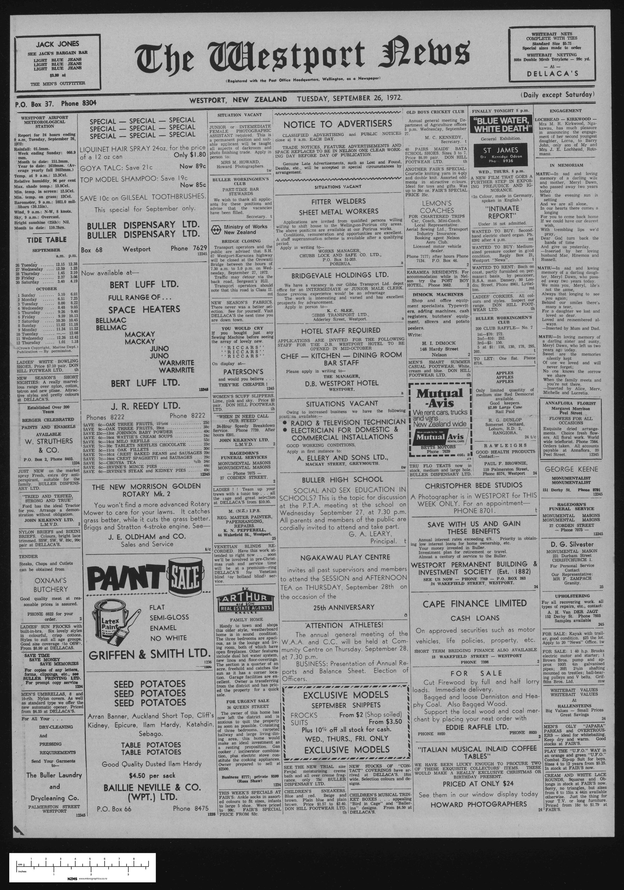 1972-09-26 Westport News