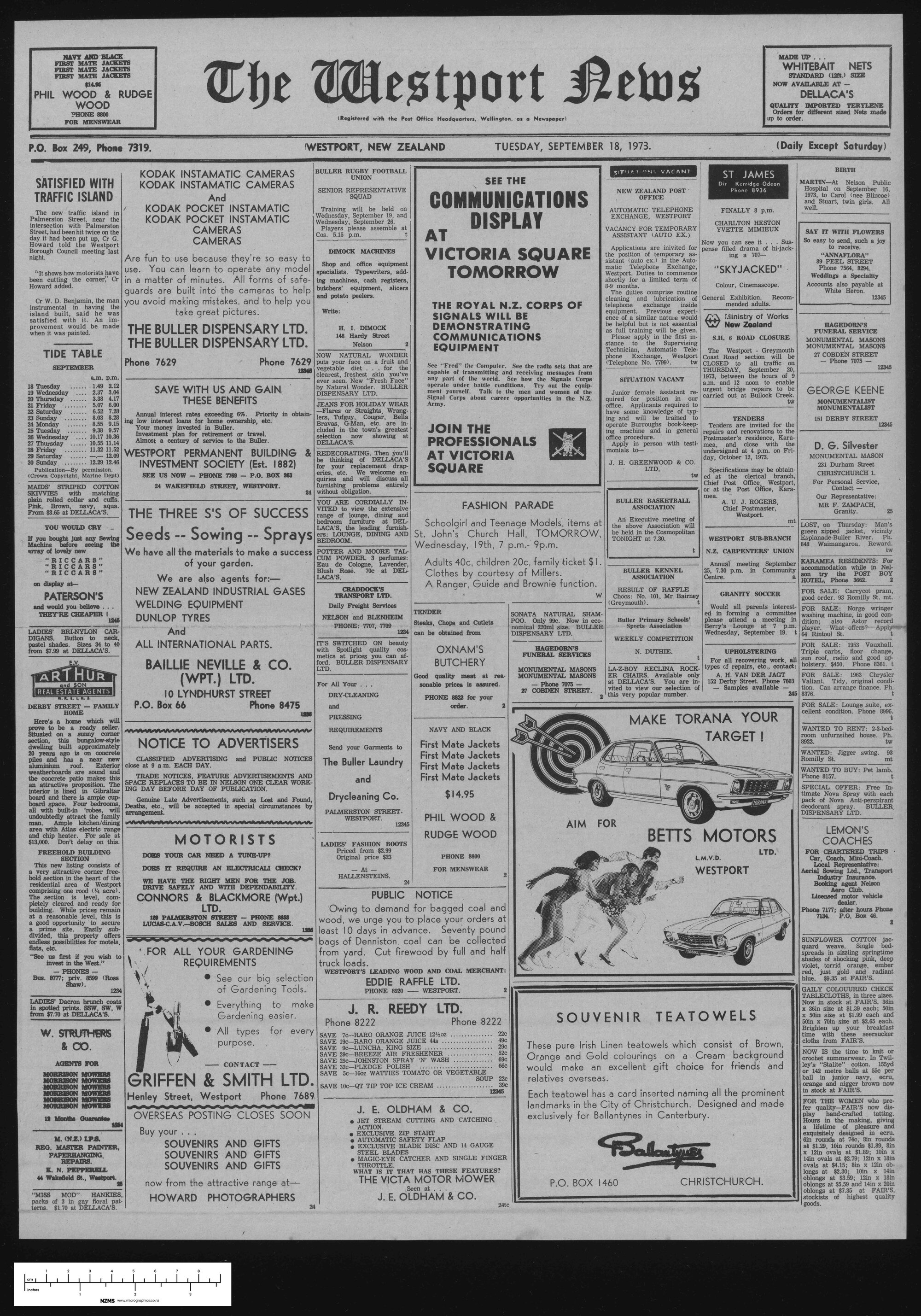 1973-09-18 Westport News