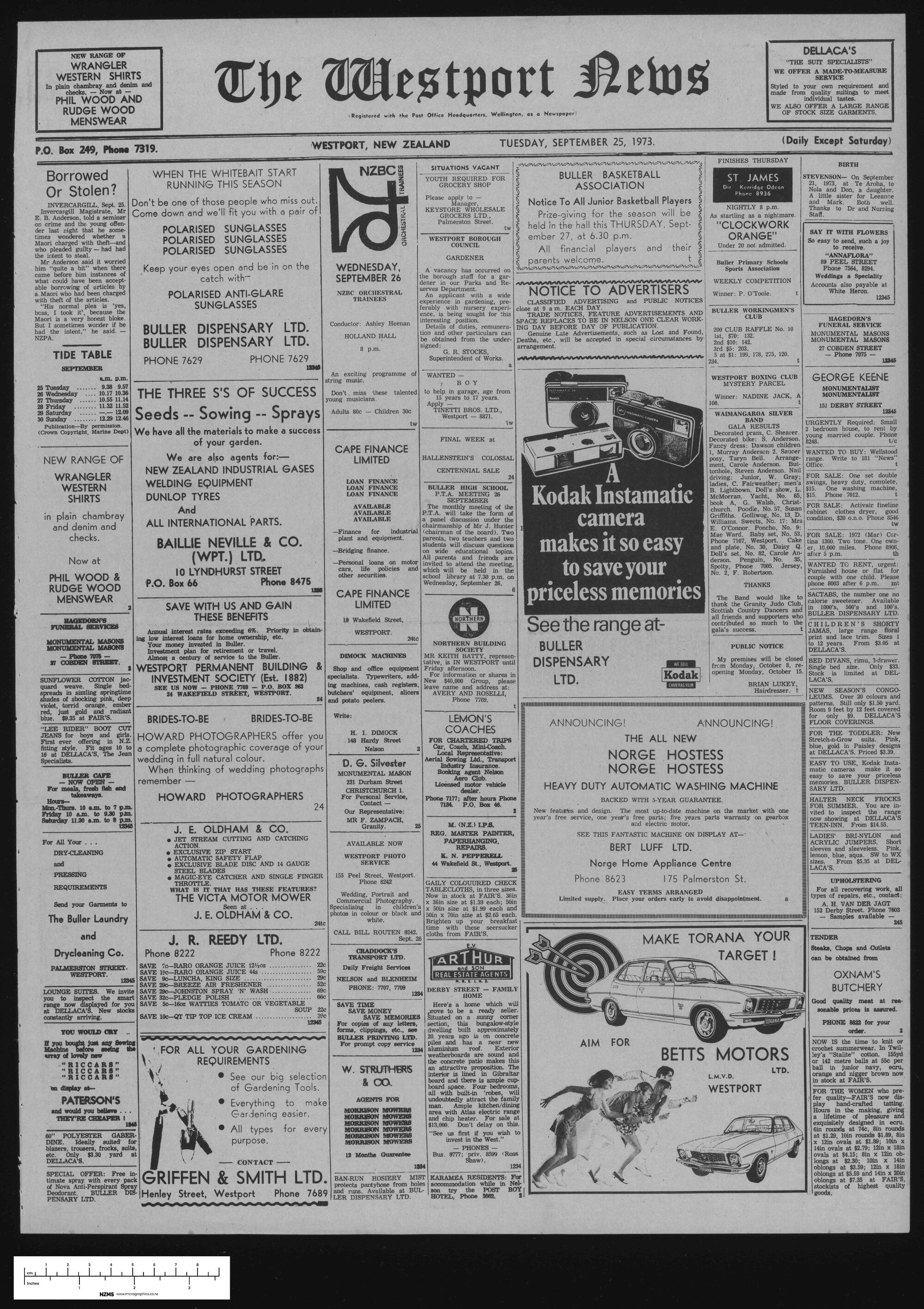 1973-09-25 Westport News