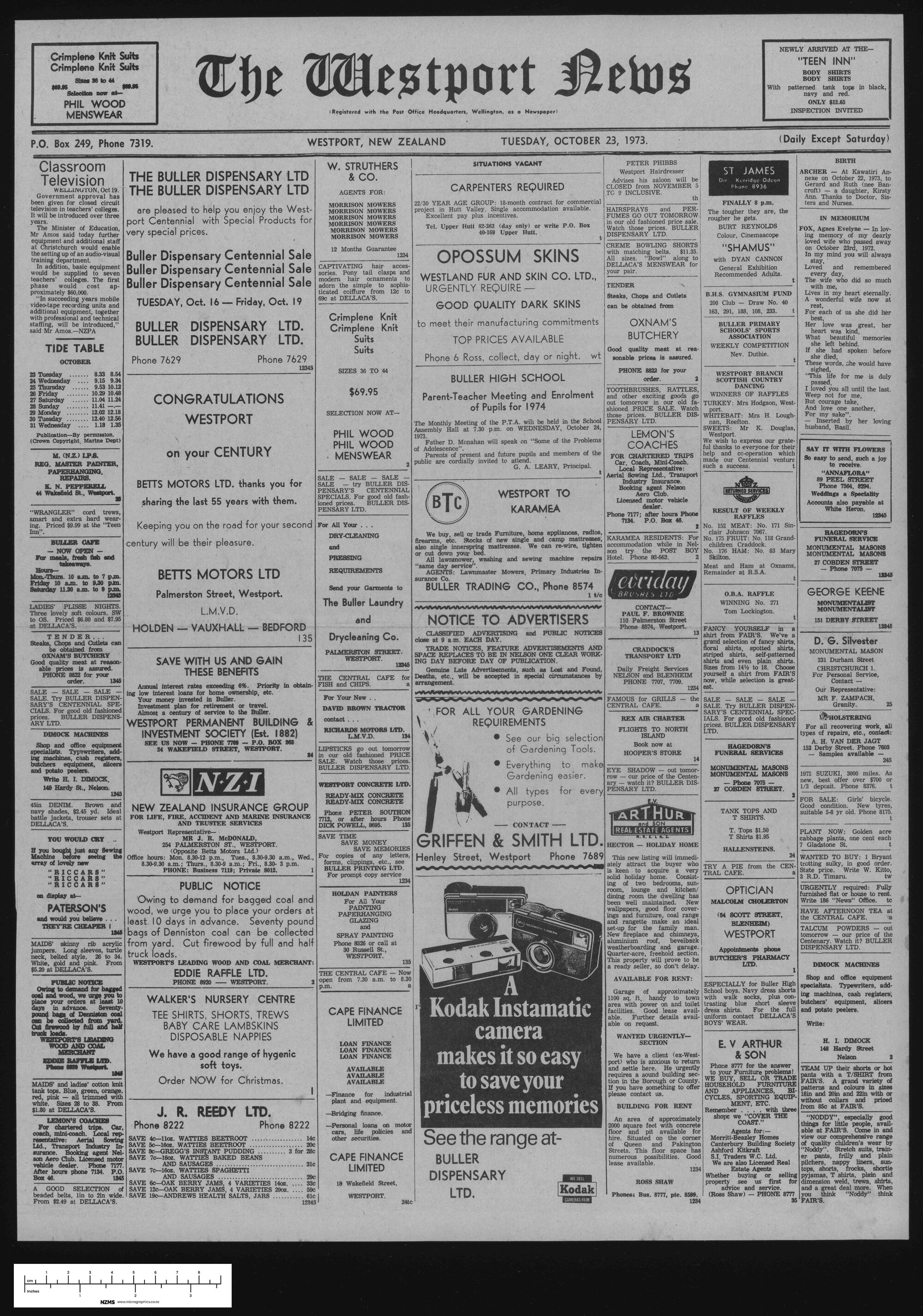 1973-10-23 Westport News