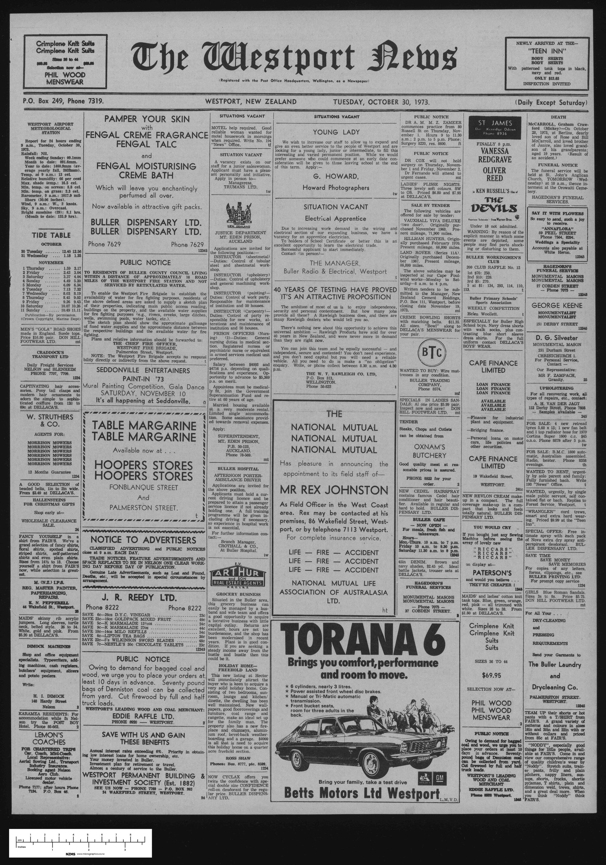 1973-10-30 Westport News