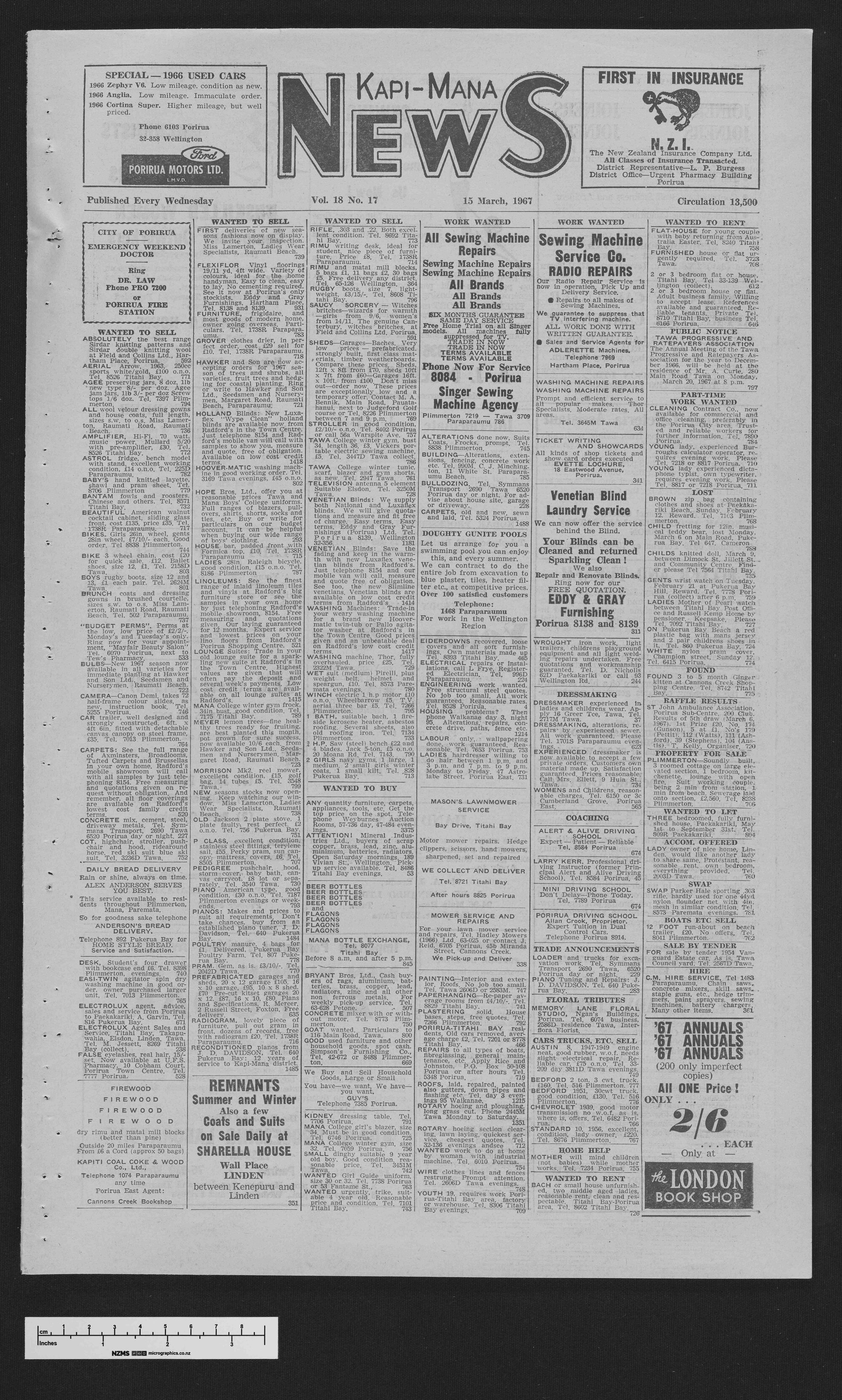 1967-03-15 Kapi-Mana News
