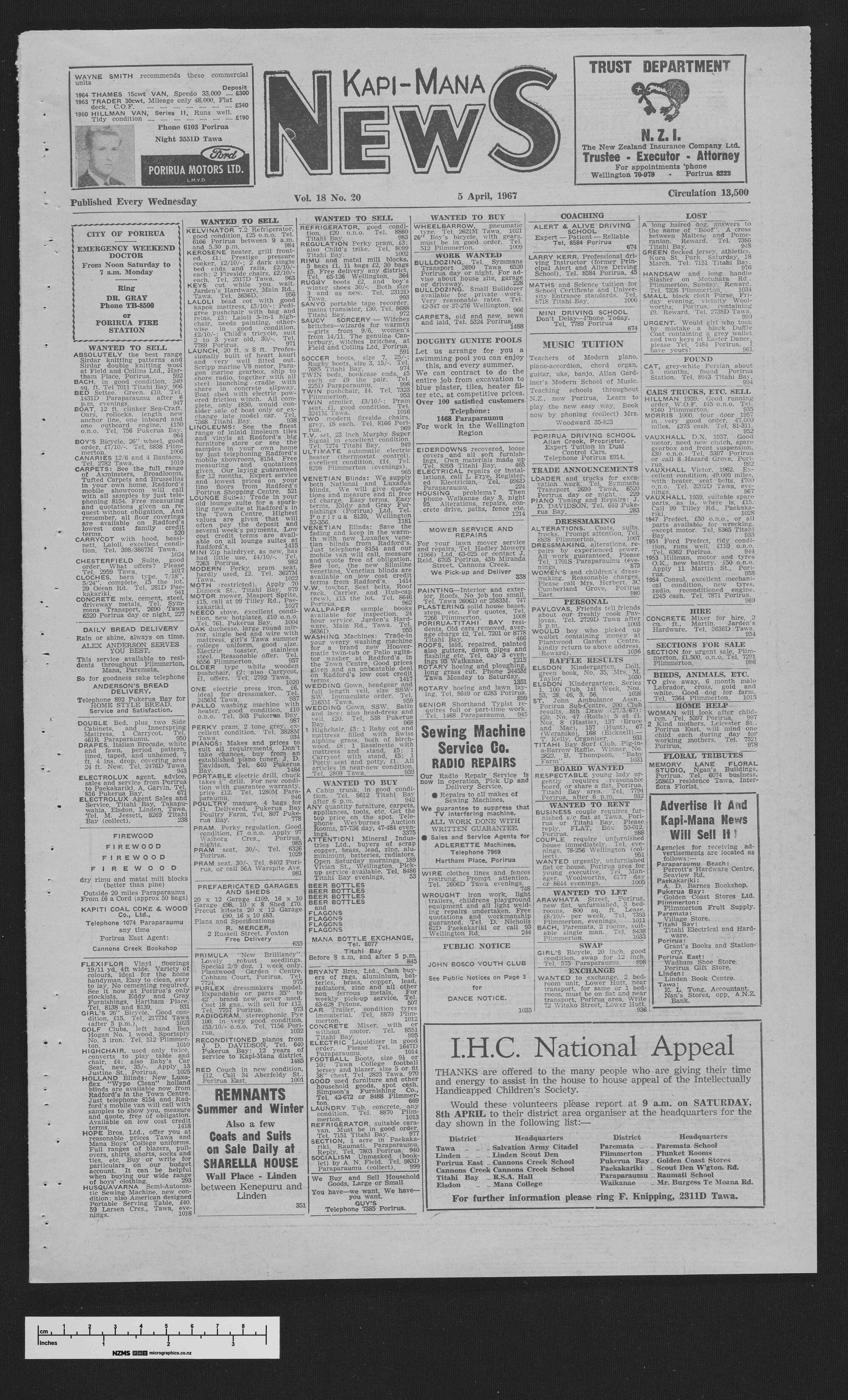 1967-04-05 Kapi-Mana News