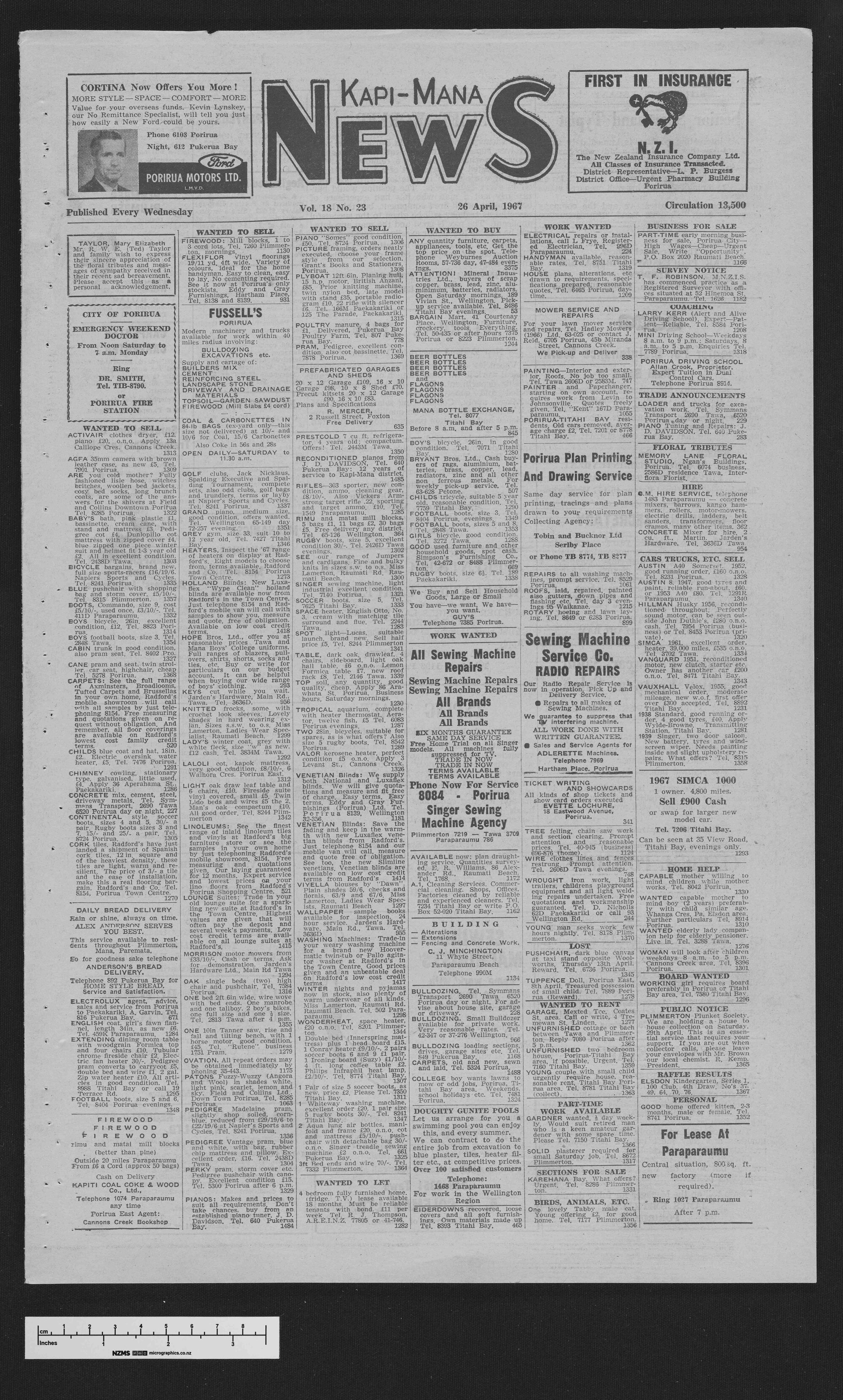 1967-04-26 Kapi-Mana News