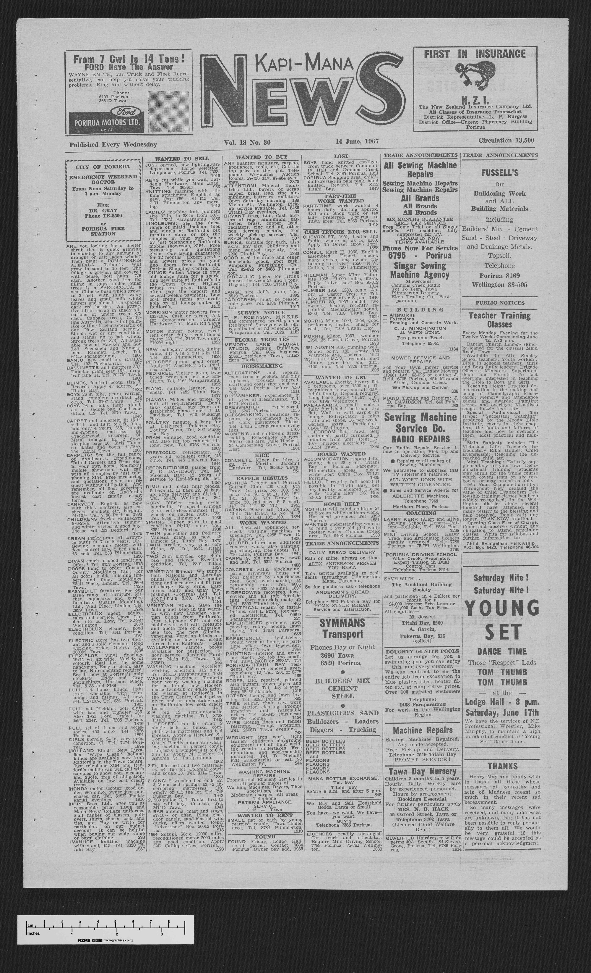 1967-06-14 Kapi-Mana News