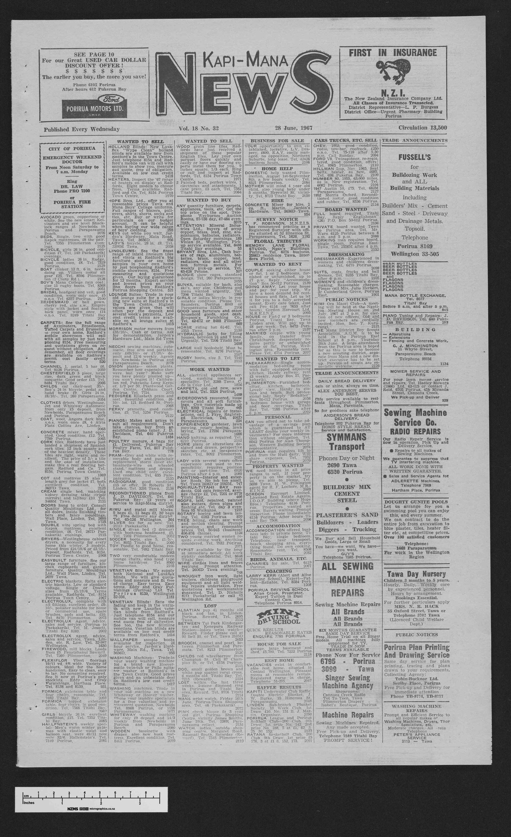 1967-06-28 Kapi-Mana News