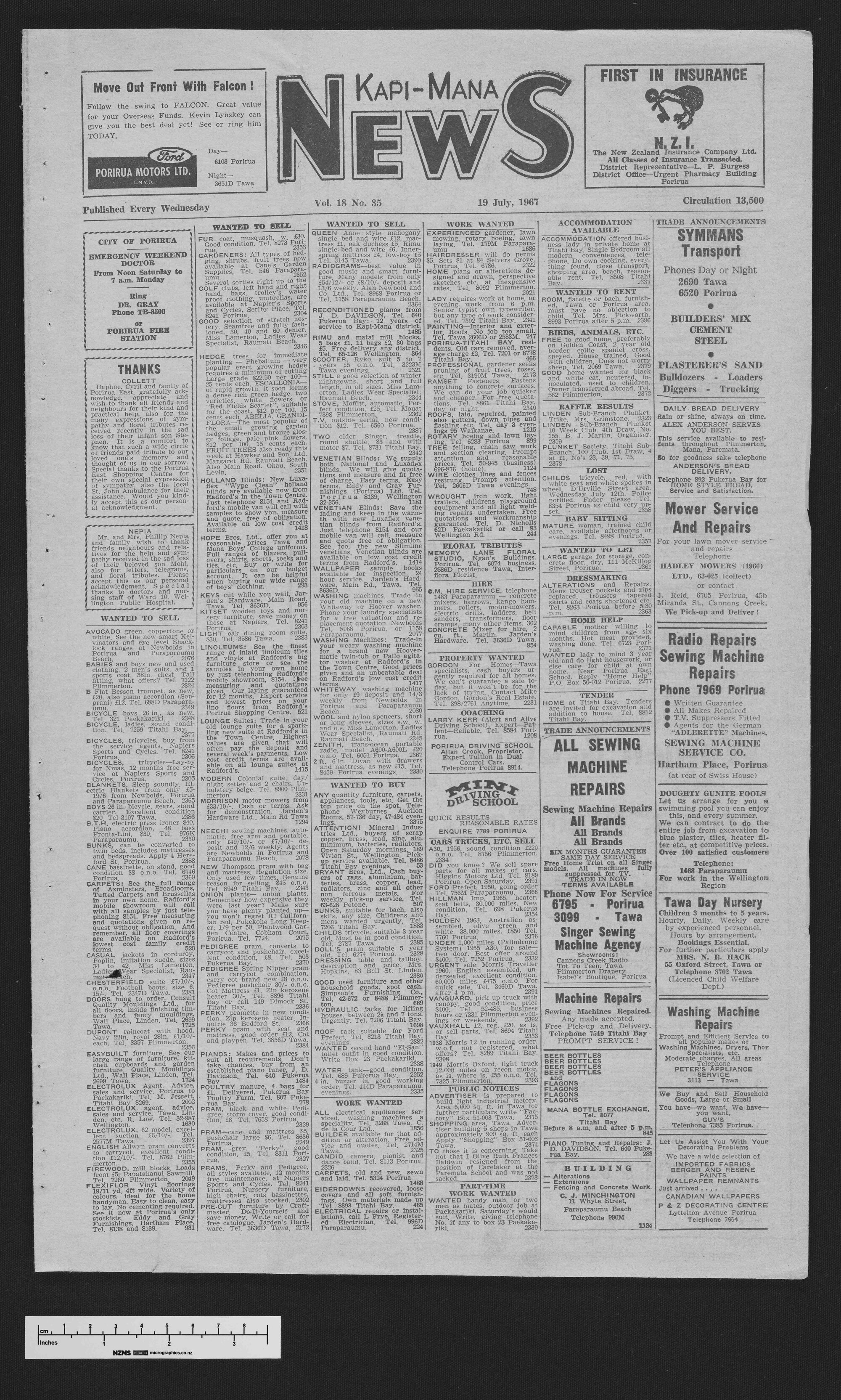 1967-07-19 Kapi-Mana News