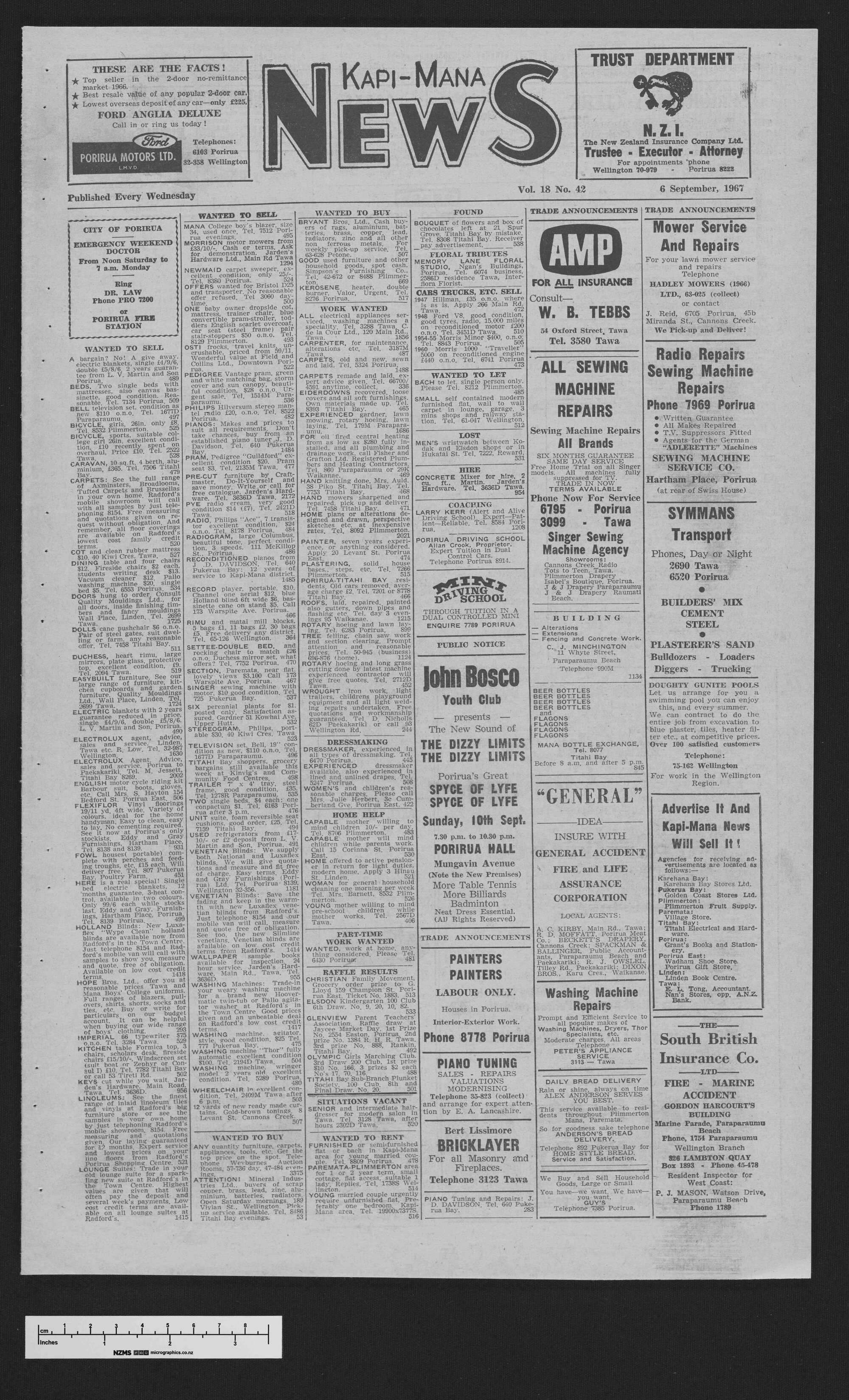 1967-09-06 Kapi-Mana News
