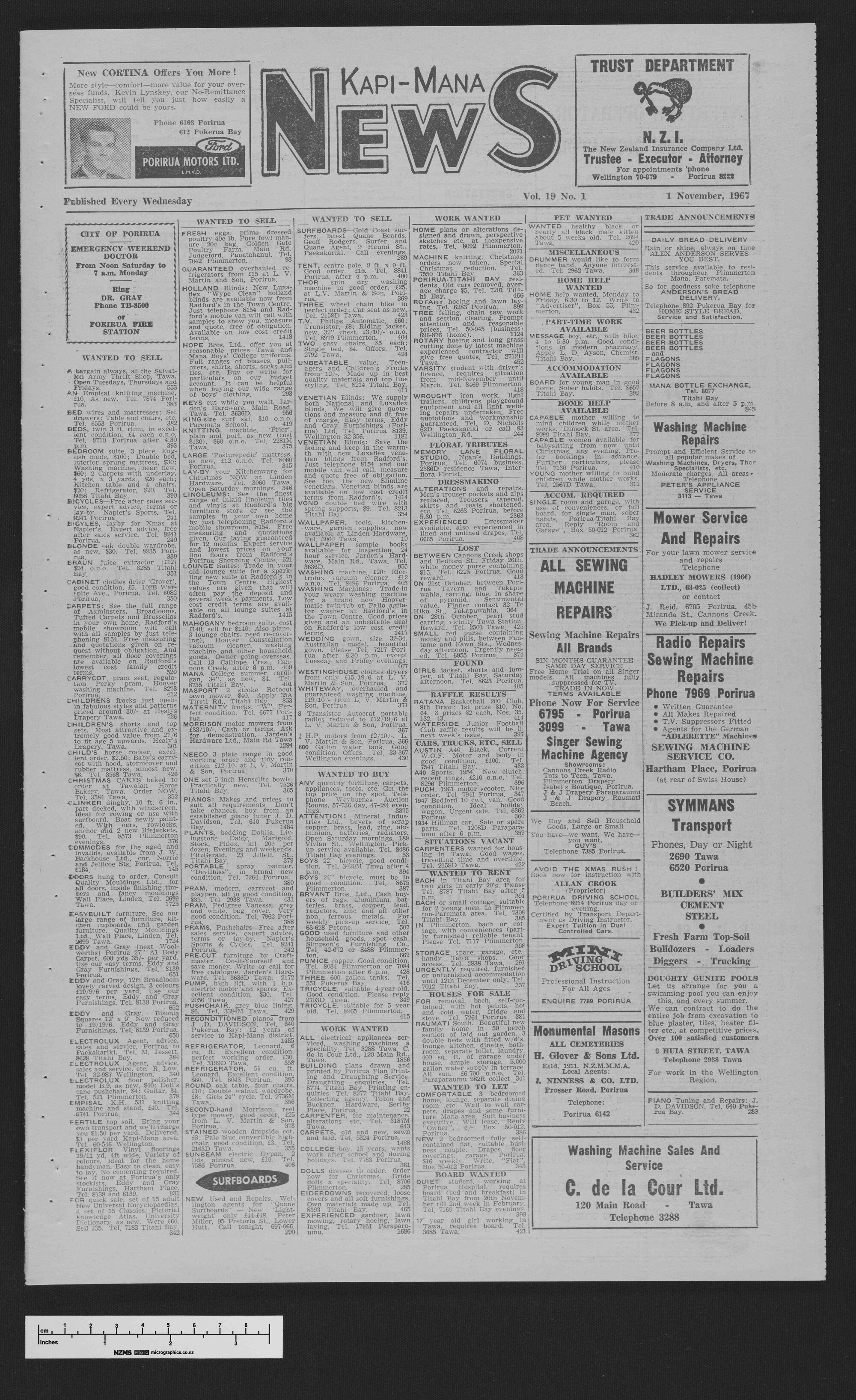 1967-11-01 Kapi-Mana News