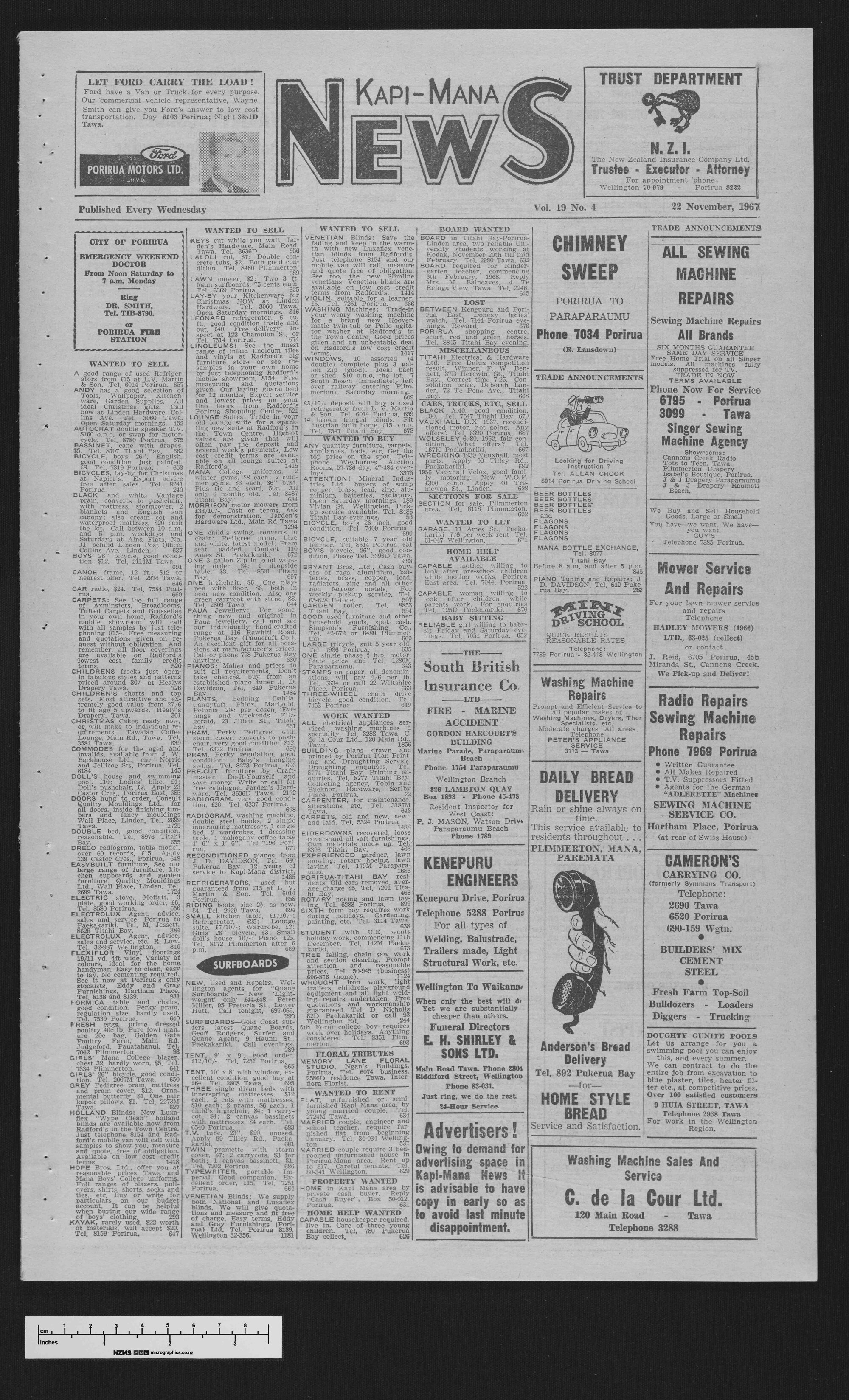 1967-11-22 Kapi-Mana News