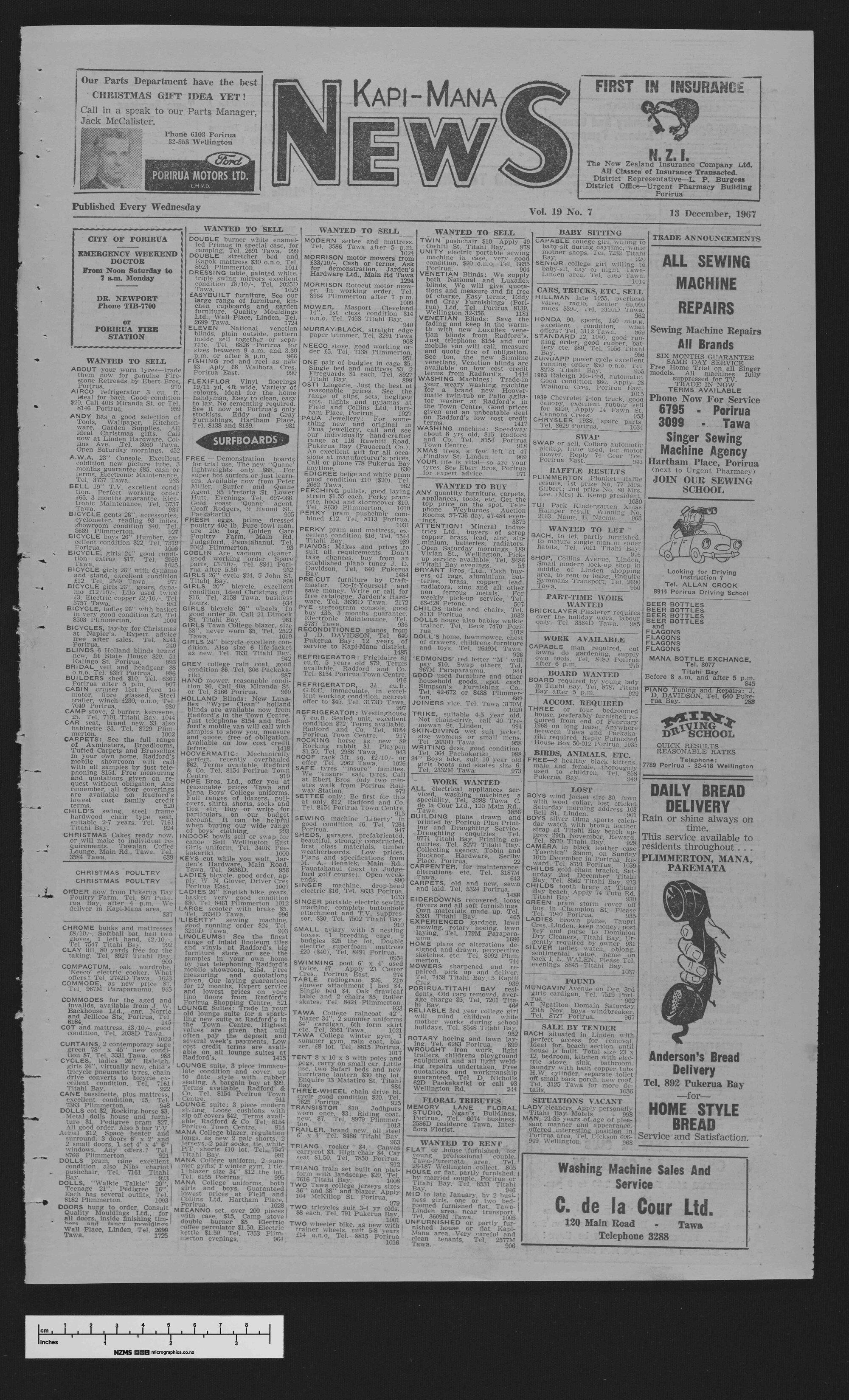 1967-12-13 Kapi-Mana News