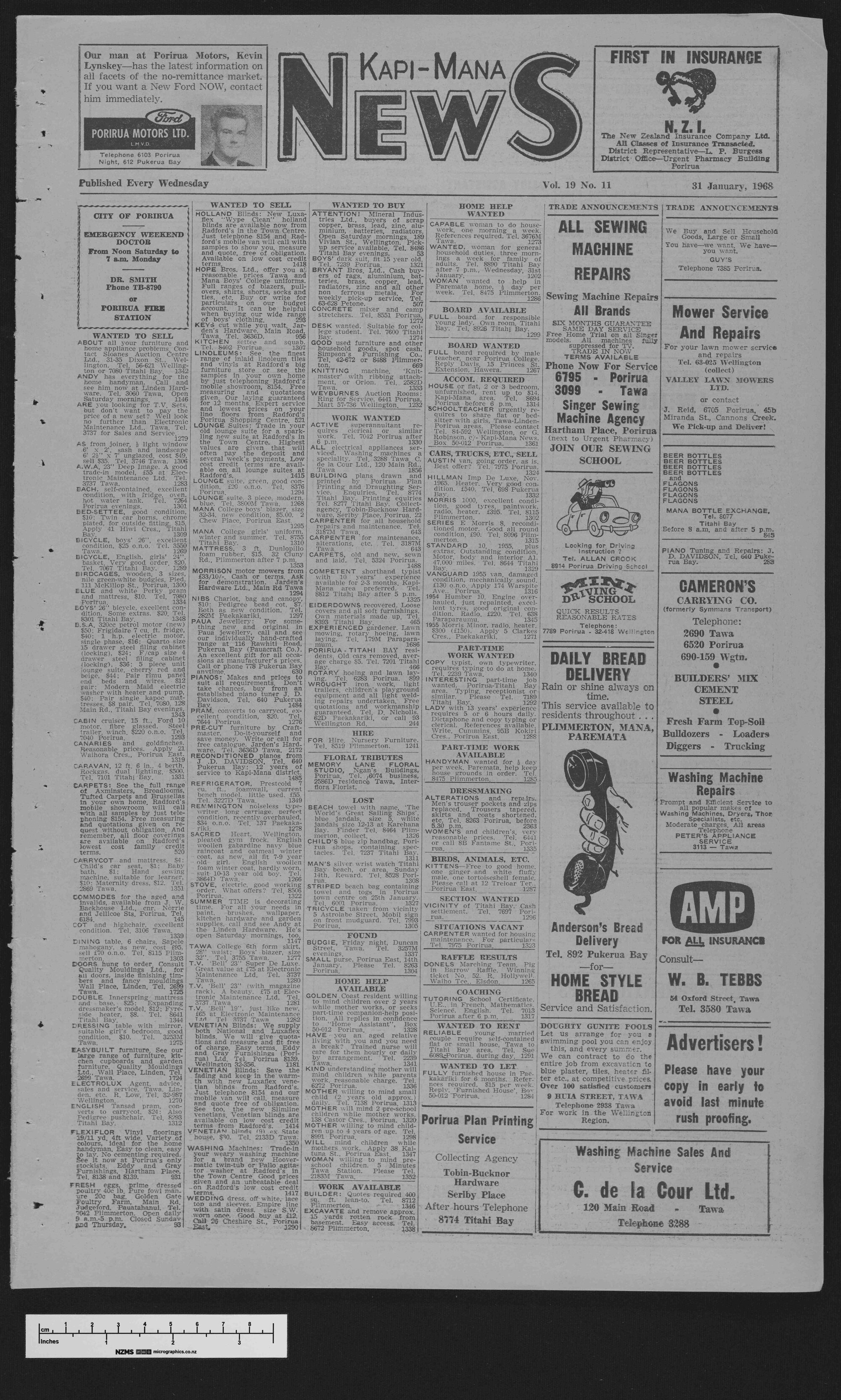1968-01-31 Kapi-Mana News